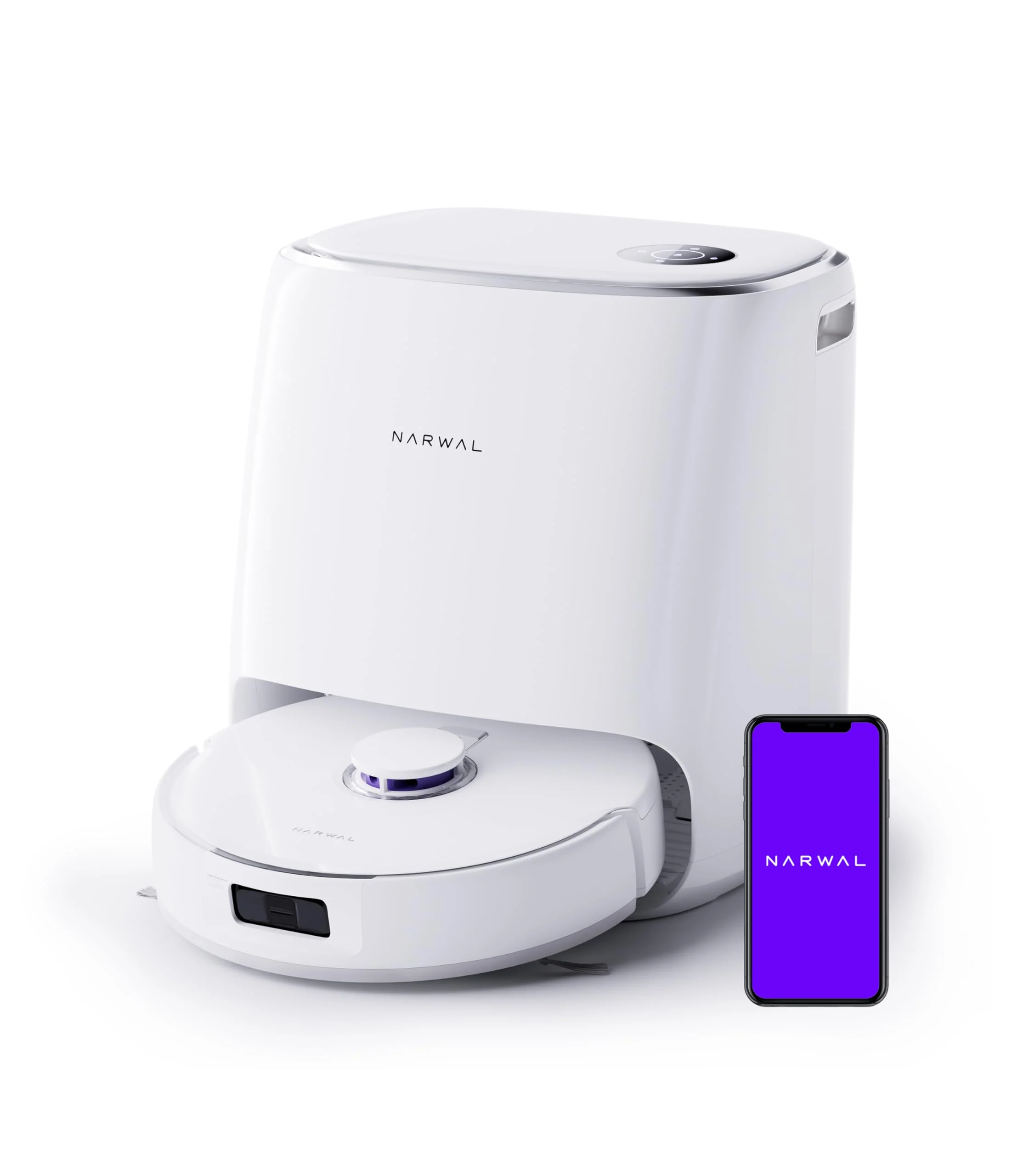 NARWAL Freo X Ultra Saugroboter mit Wischfunktion, Wischroboter Selbstreinigend mit 8.200 Pa Saugkraft, All-in-One-Station, Verwicklungsfrei, DirtSense, 3D-Strukturlicht, Staubaufbewahrung - Image 4
