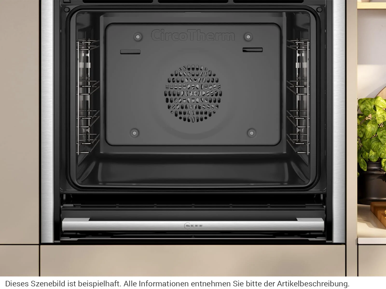 NEFF B54CR31N0 Einbau-Backofen N70, Integrierbarer Backofen 60 x 60cm, Slide&Hide, Full Touch TFT-Display, Automatikprogramme, Soft Open & Close, Edelstahl - Image 7