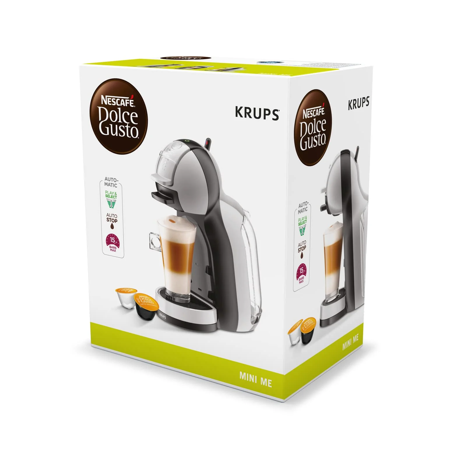 NESCAFÉ DOLCE GUSTO MINI ME by KRUPS schwarz/anthrazit automatische Kaffeekapselmaschine - Image 10