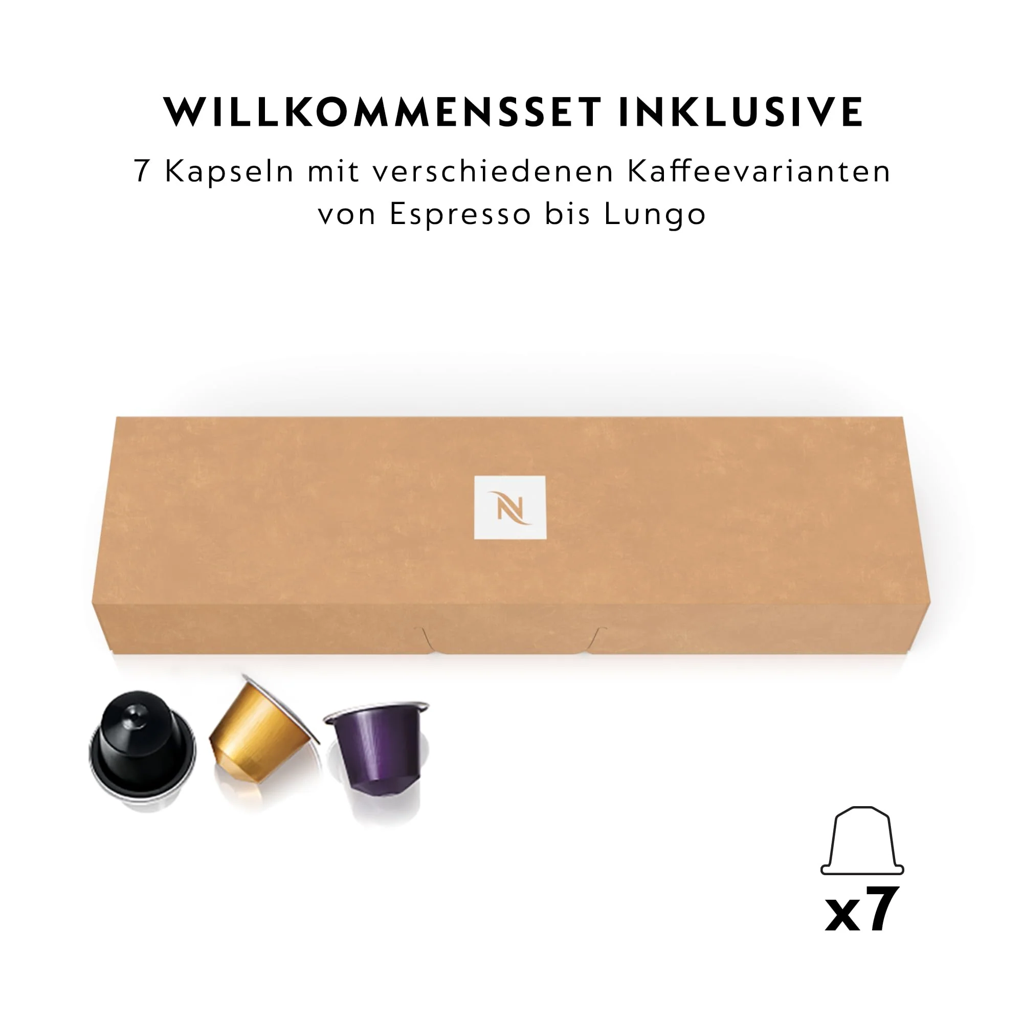 Nespresso Krups XN1108 Essenza Mini Kaffeekapselmaschine| 14 Kapseln | 19 bar | Energiesparmodus | 1260 W | 0,6 L| 8.03 x 3.31 x 12.99 cm | schwarz | Energieklasse A - Image 6