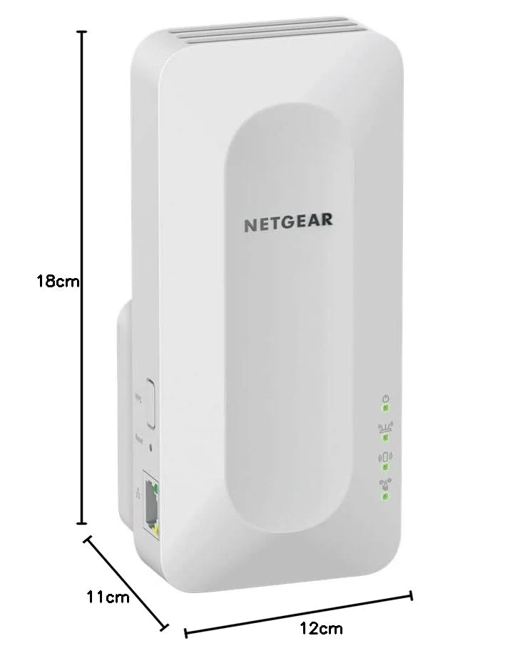 NETGEAR Nighthawk EAX15 WiFi 6 WLAN Mesh Repeater AX1800 (WLAN Verstärker bis zu 100 m² & 20 Geräte, Dual-Band Wifi Geschwindigkeit bis 1800 MBit/s, 100% abwärtskompatibel, Smart Roaming) - Image 5