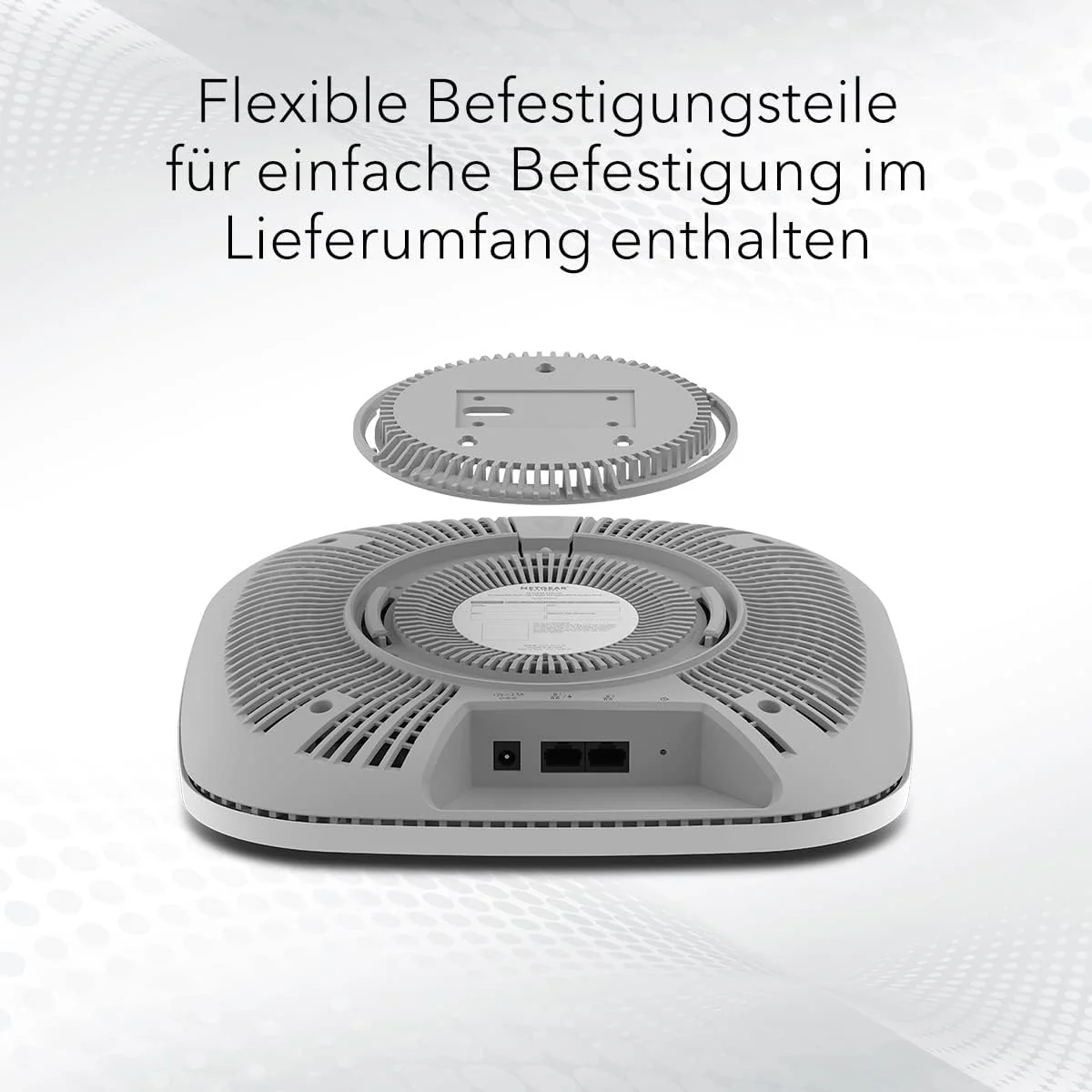 NETGEAR WAX625 WLAN Access Point PoE+ WiFi 6 (AX5400 Speed Dual-Band, WPA3, 802.11ax Mesh-fähig, 2.5G LAN, Lokal oder Insight Remote Management, PoE+ powered - Netzteil optional) - Image 2