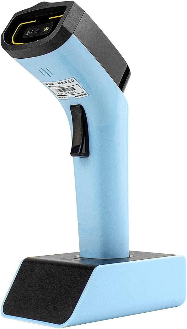 NETUM Bluetooth Wireless 2D Barcode Scanner Automatischer, freihändiger Barcodeleser mit Ladestation und integriertem Speicher, schnelles und präzises Scannen, Übertragungen bis zu 50 Meter - DS7500 - Image 8
