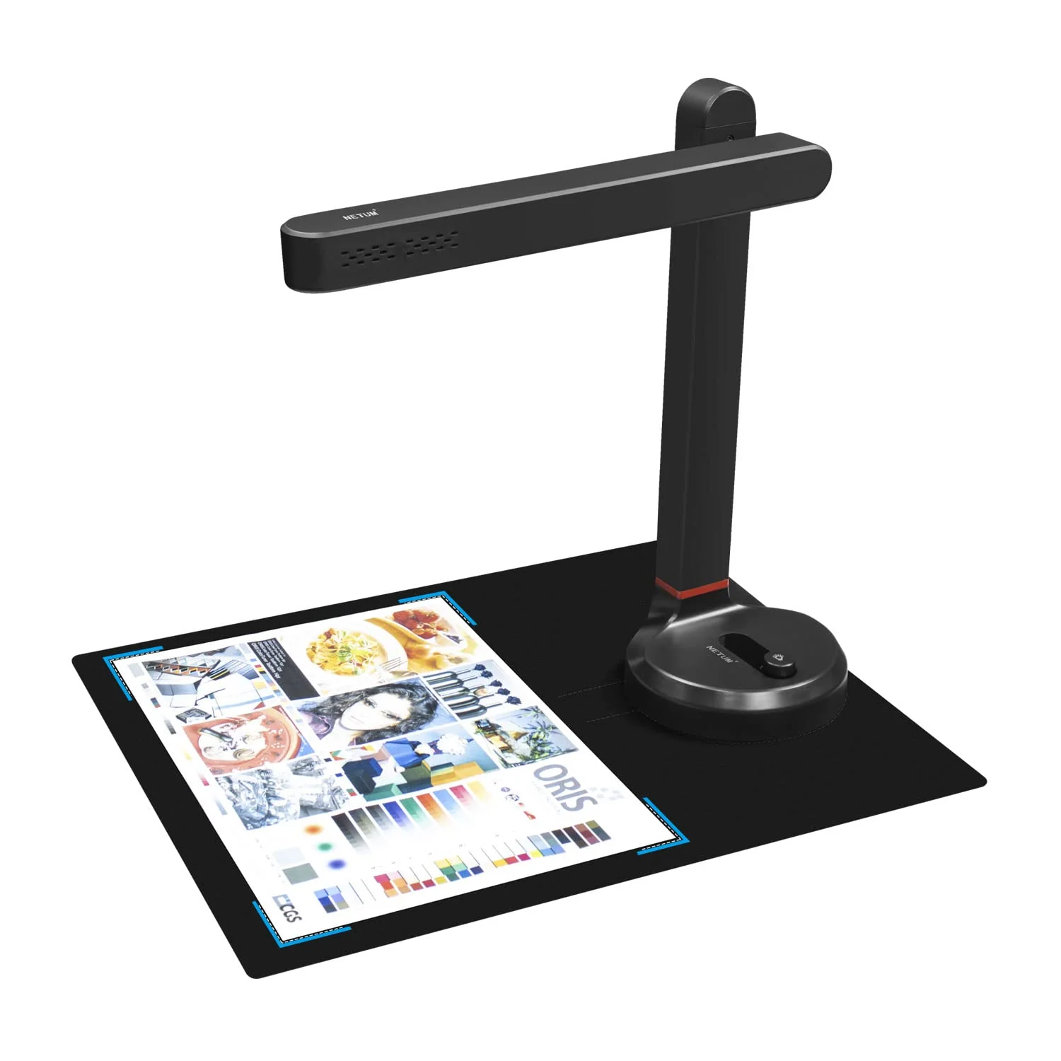 NETUM Dokumentenkamera & Scanner, Buchscanner Capture Größe A4, 8MP USB Dokumentenkamera mit Autofokus, mehrsprachiger OCR, kompatibel mit Windows (SD-2000NC) - Image 5