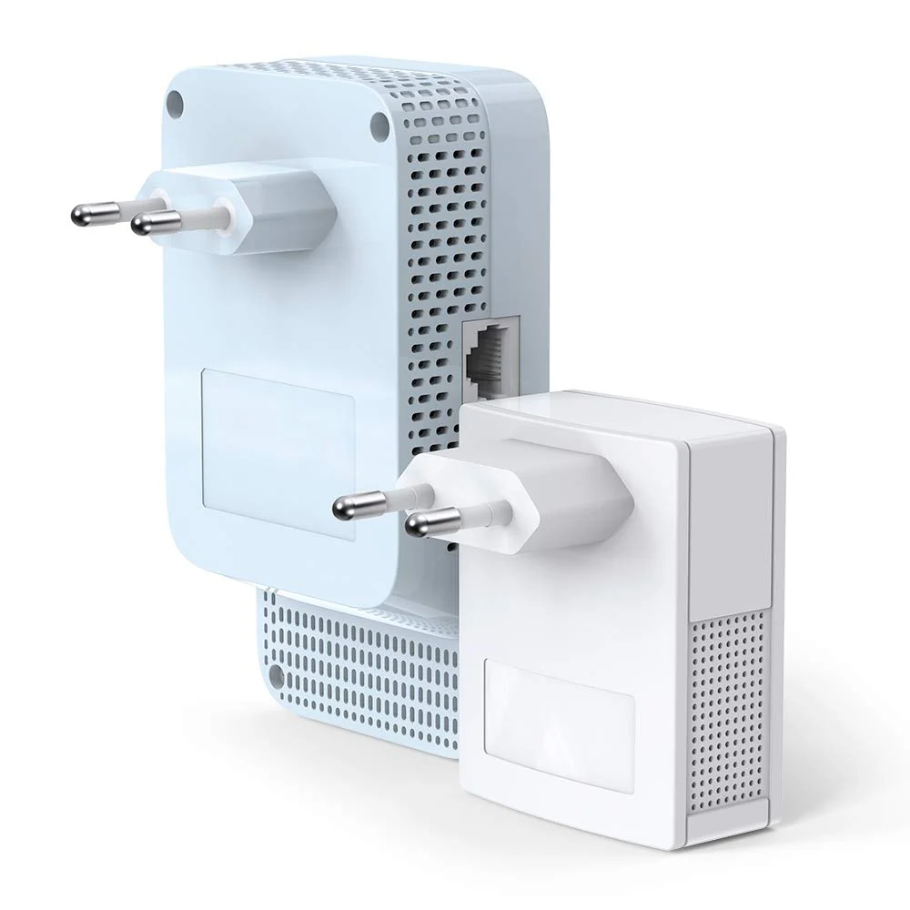 [Neu] TP-Link TL-WPA1000 Powerline-Kit WiFi, PLC, AV1000 Mbps, 750 Mbps in WLAN, Dualband, 1 Gigabit-Port, Plug and Play, HomePlug AV2, weiß - Image 6