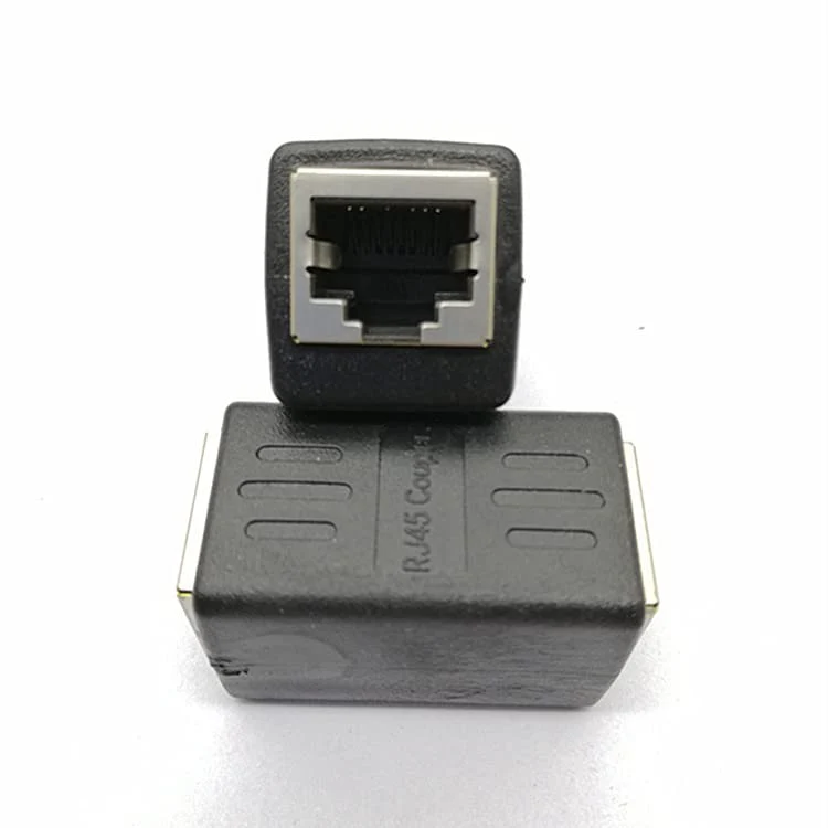 Neue RJ45 Netzwerk Kupplung,2 Stück,Netzwerkkabel Verbinder,LAN Kabel Koppler,doppelkupplung Adapter, Ethernet verlaengerung Coupler auf Kompatibel mit Cat 7,6,6a,5e,5 Patchkabel verlängerung