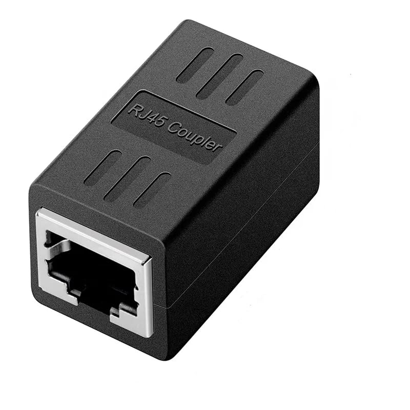 Neue RJ45 Netzwerk Kupplung,2 Stück,Netzwerkkabel Verbinder,LAN Kabel Koppler,doppelkupplung Adapter, Ethernet verlaengerung Coupler auf Kompatibel mit Cat 7,6,6a,5e,5 Patchkabel verlängerung - Image 5