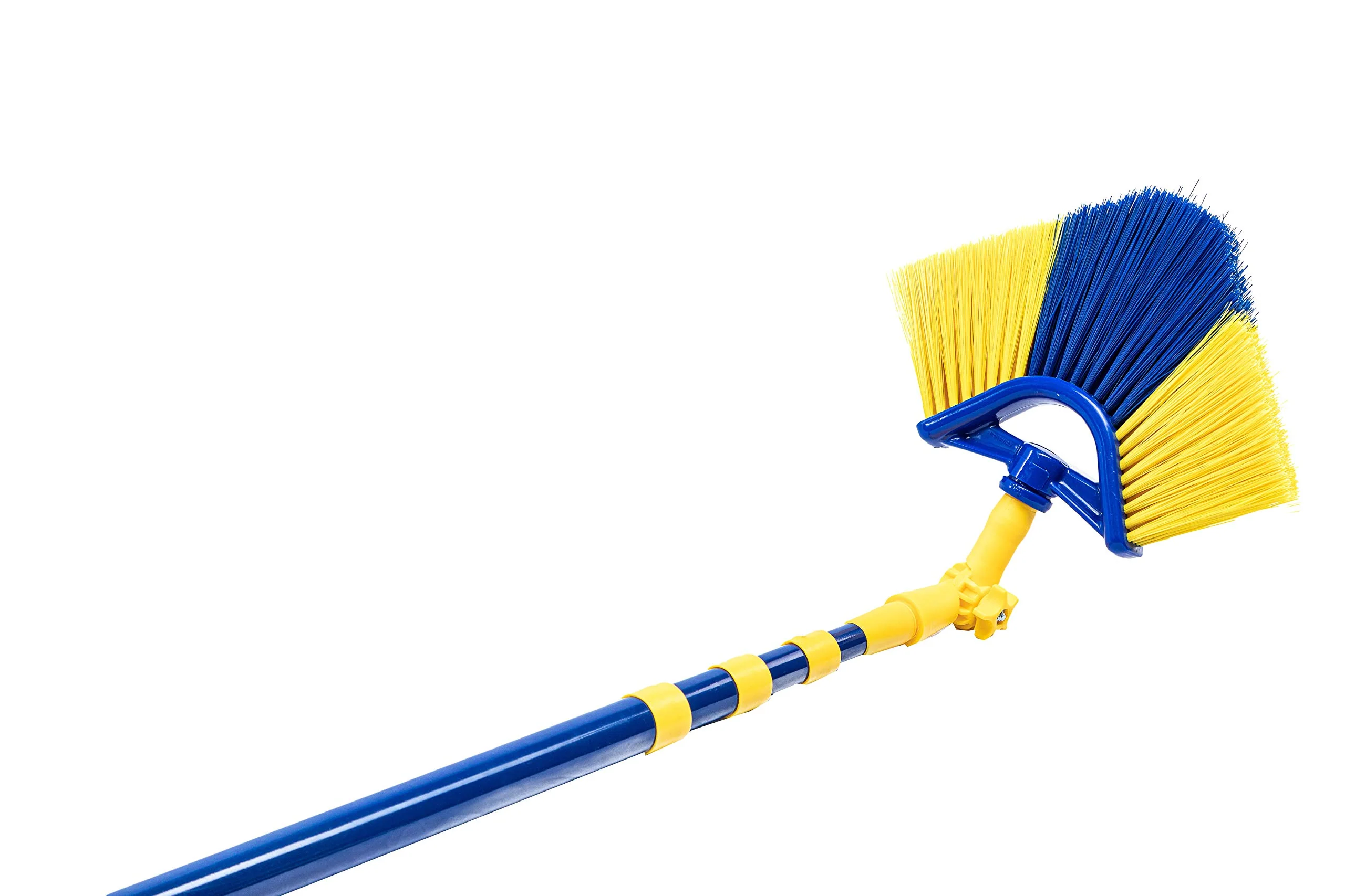 Neustanlo | Eckbesen Set 4 m | Spinnenfeger Dreiecksbesen mit Teleskopstiel | farblich Sortiert | ideal zur Reinigung von hohen Decken und Ecken - Image 5