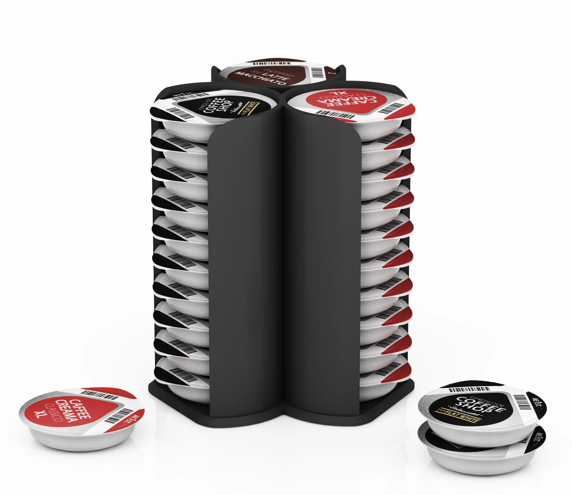 NewGround Designs Kapselhalter für Tassimo Kapseln (30 Stück) - Kapselspender, Kapselständer, Halterung - Image 7