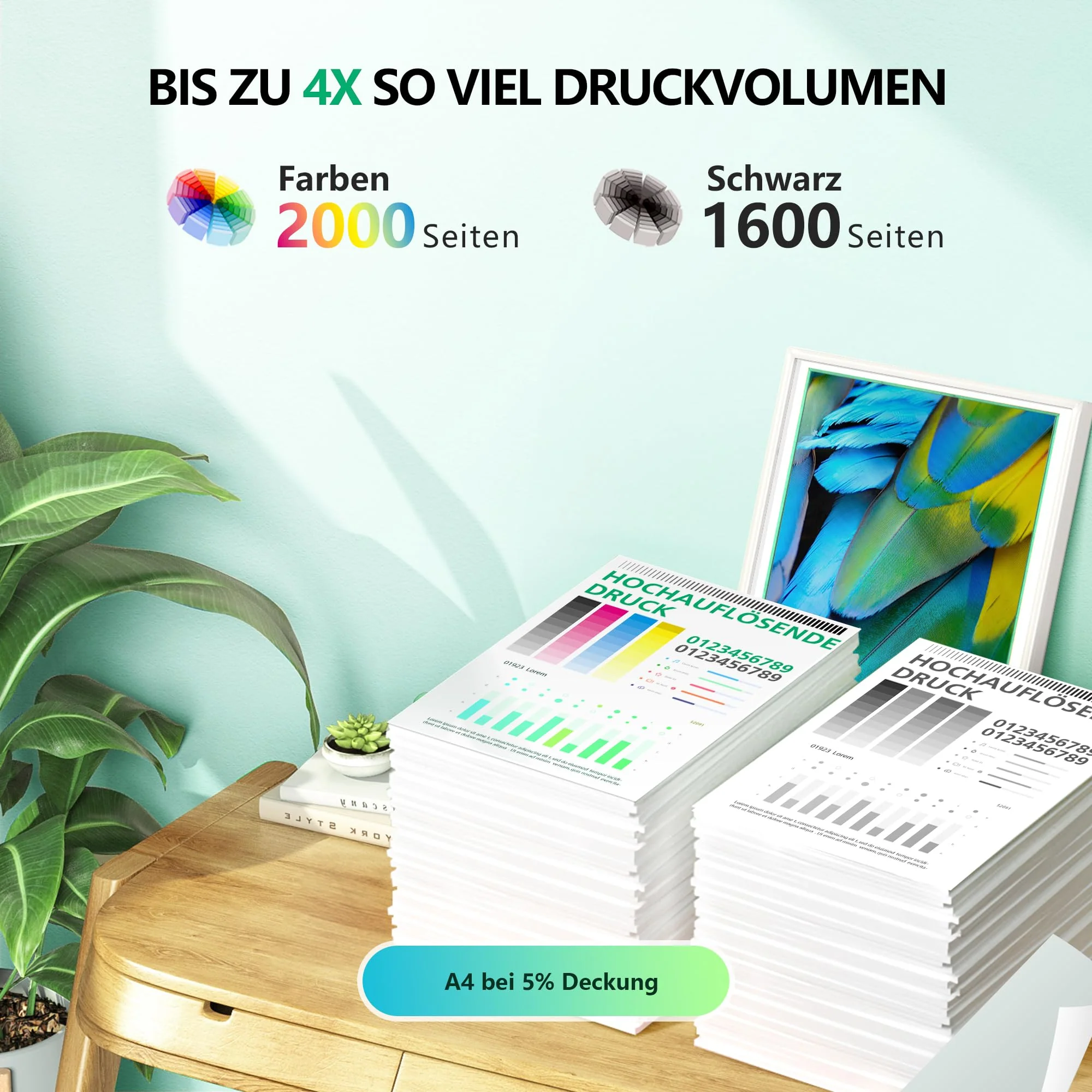 NewLift 953XL Druckerpatronen Kompatibel für HP 953 XL Multipack 953xl druckerpatronen für HP Officejet Pro 7720 7740 8710 8715 8740 8720 8718 7730 8728 8719 8730 Drucker (4er-Pack) - Image 7