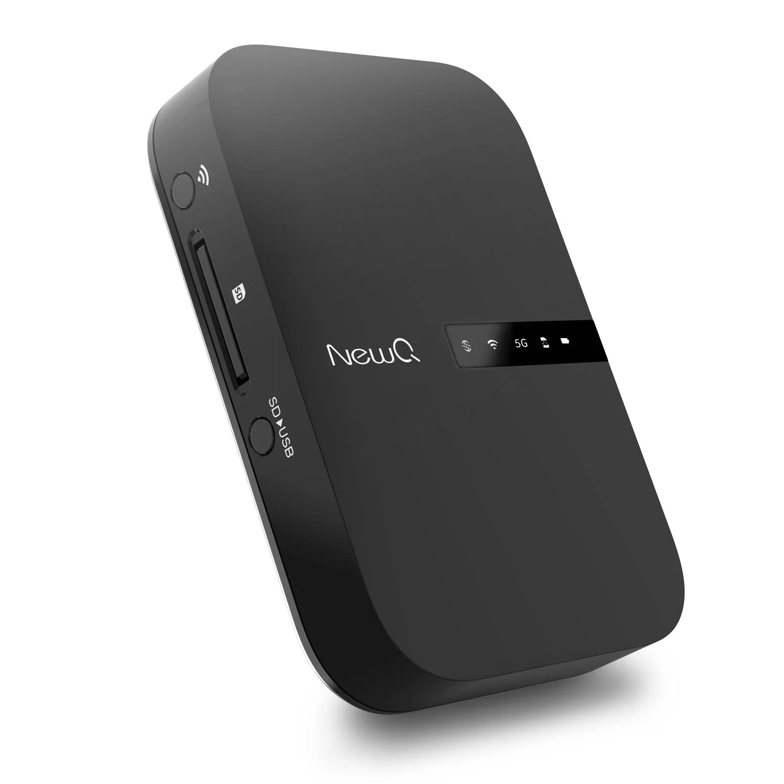 NEWQ Filehub AC750 Reise Router: Tragbarer Festplatten SD Kartenleser für Reisen | Drahtloser Zugriff auf externe Festplatte & USB-Speichergerät zum Sichern von Fotos & Dateien von Mobiltelefon Laptop - Image 5