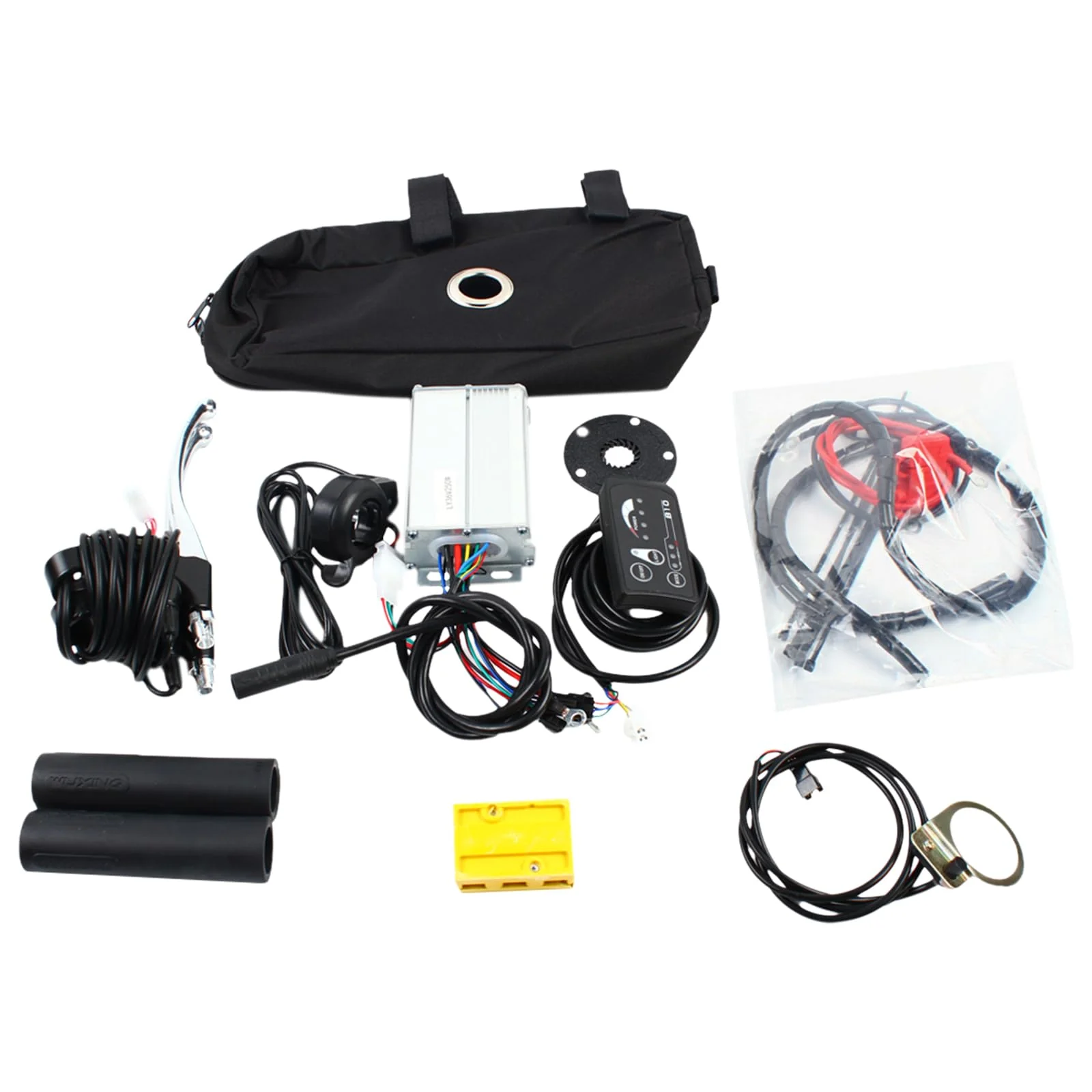 NIGORIY 20 Zoll Hinterer E Bike Kit 36V 250W Ebike Umbausatz 30 km/h Elektrofahrrad Umbausatz 5-Punkt-Assistenzsensor Electric Bicycle Conversion Kit mit SW-810LED-Anzeige - Image 6