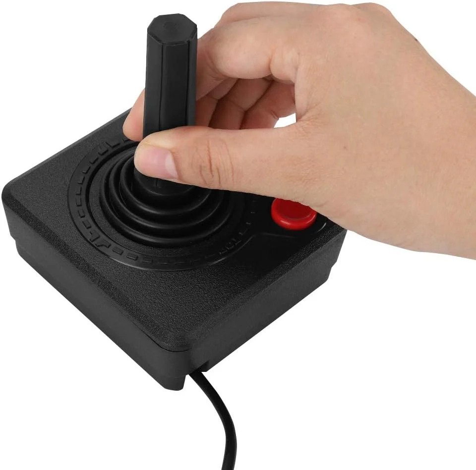 Nikou Konsole Joystick - Verschleißfeste Retro Classic 3D-Analog-Joystick-Controller-Spielsteuerung für A-tari 2600 A-tari 7800 - Image 12