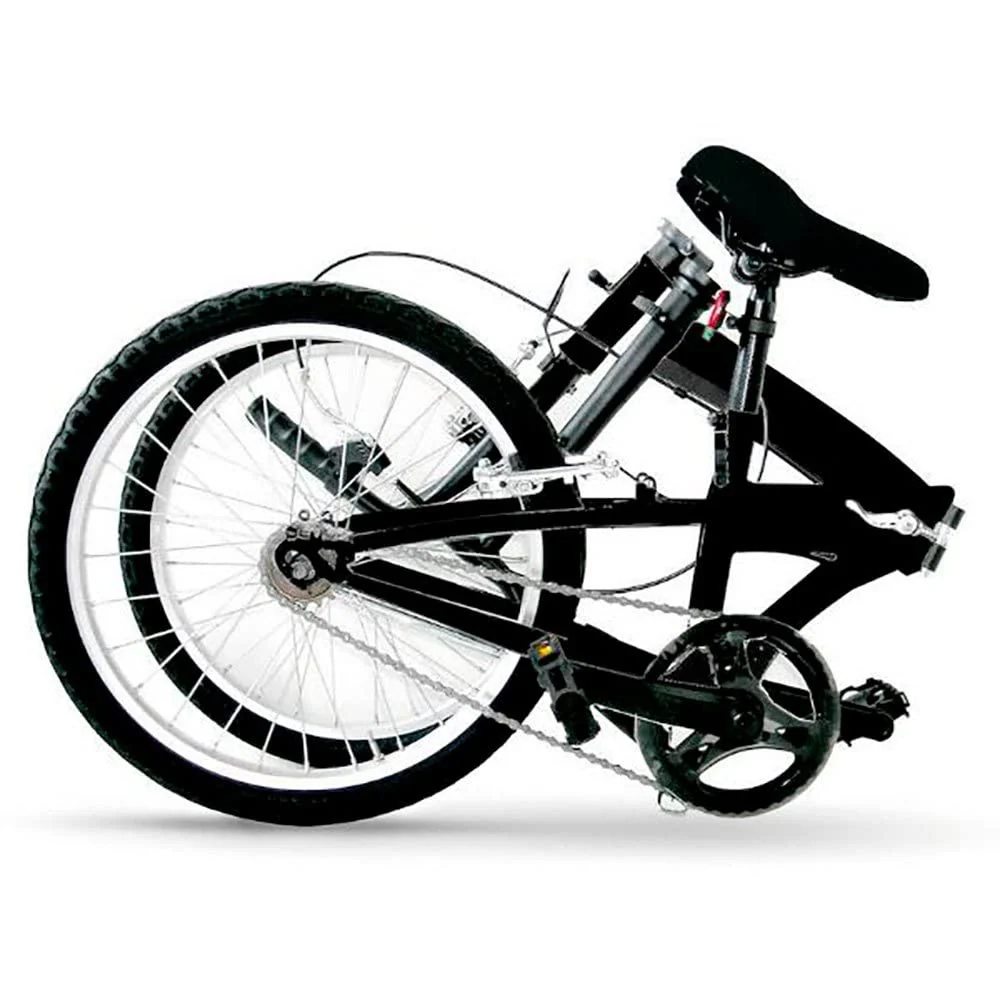 Nilox - Bike X0 - Klapprad - Einfach zu Transportieren - Modernes Design - Mit Mattem Stahlrahmen - Leichtes Fahrrad, 12 kg Gewicht - Mit 20" Alufelgen, Schwarz - Image 3