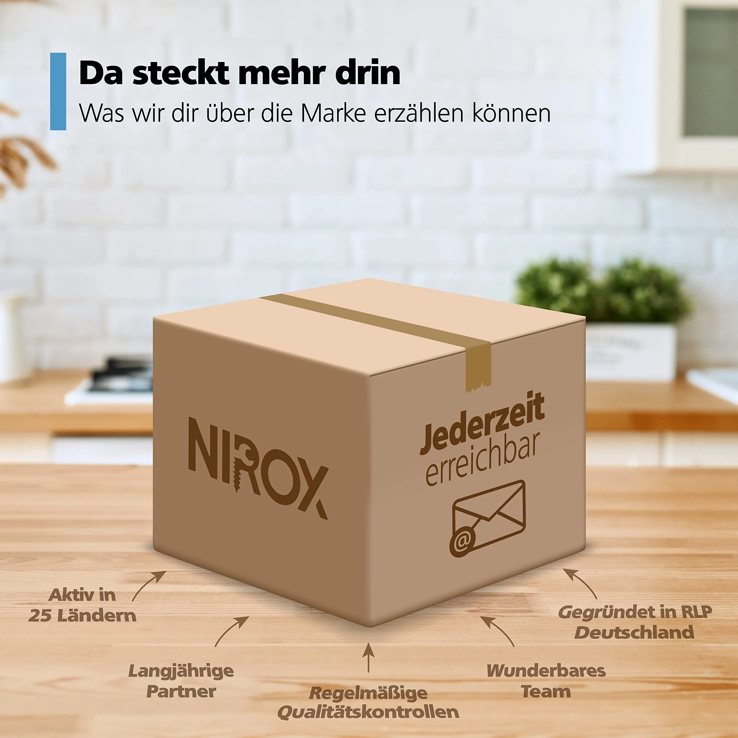 Nirox 4er Set Klobürsten Schwarz - WC Bürsten mit 8 cm Durchmesser - Toilettenbürste mit Edelstahlstiel - Klobesen in elegantem und edlem Design - Abnehmbare Bürstenköpfe - Image 5