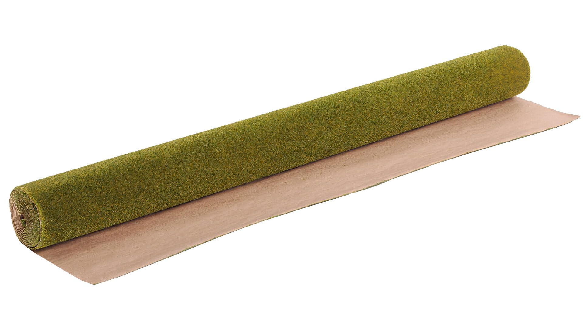 NOCH® Grasmatte „Wiese“, mit Modellbau Gras, 120 x 60 cm für die Spurweiten H0, N, Z ideal für ländliche Szenen und DIY-Projekte, grün - Image 5