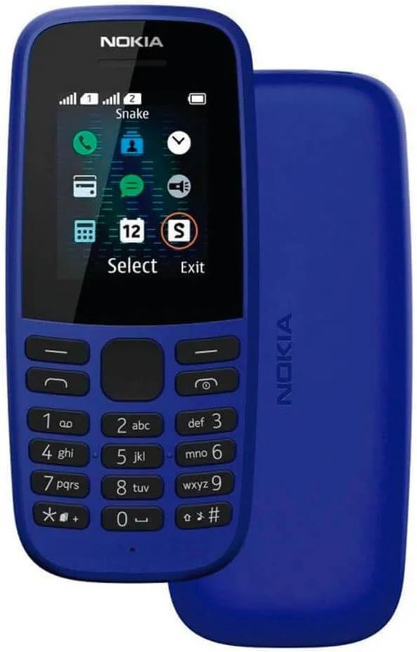 Nokia 105-2019 Dual SIM Blue (TA-1174) - Image 3