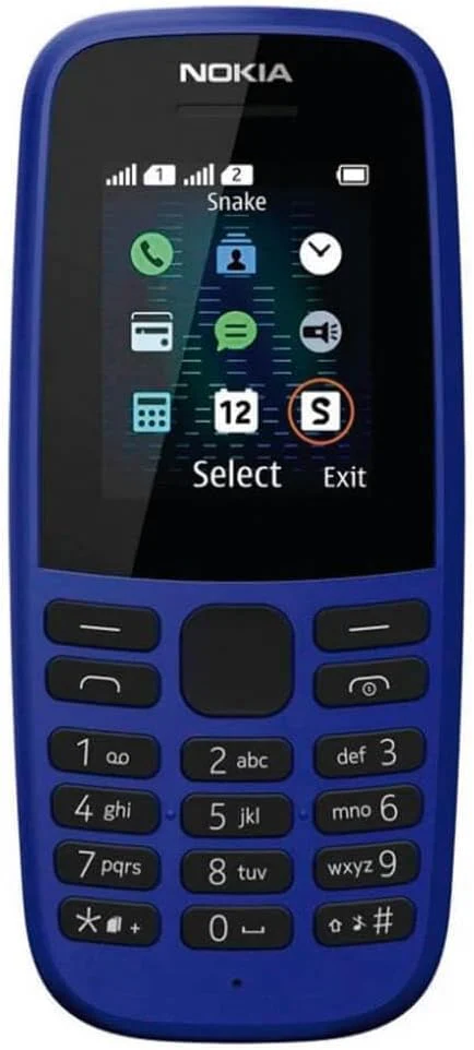 Nokia 105-2019 Dual SIM Blue (TA-1174) - Image 4