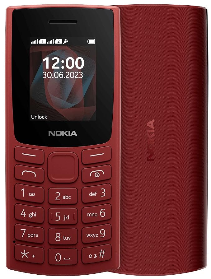 Nokia 105 2023 Dual-SIM red-terracotta - Image 3