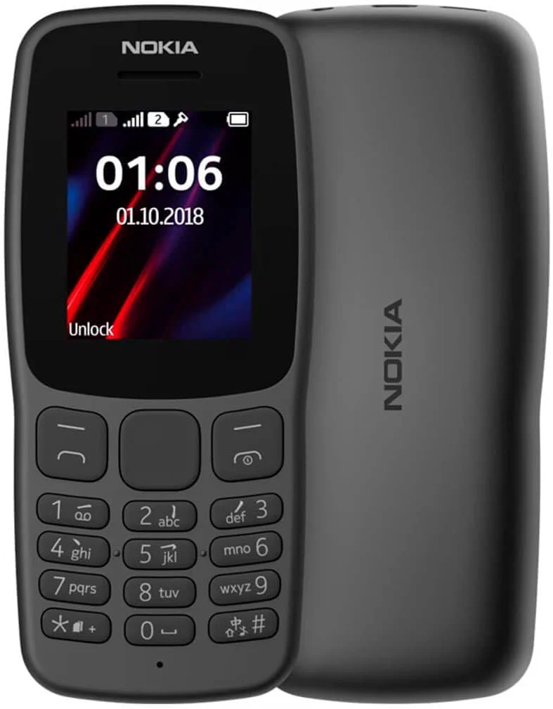 Nokia 106 (2018) 4G Schwarz (Black) Dual-SIM - Image 4
