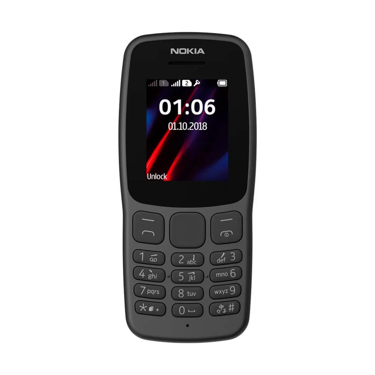 Nokia 106 (2018) 4G Schwarz (Black) Dual-SIM - Image 5