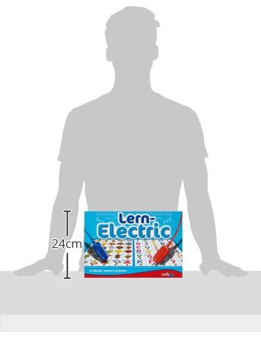 noris Lern Electric Lernspiel – Zuordnungsspiel mit Lichtsignal bei richtiger Antwort, 12 Bildtafeln, Batterie betrieben – pädagogisches Spielzeug Kinder ab 6 Jahren - Image 5