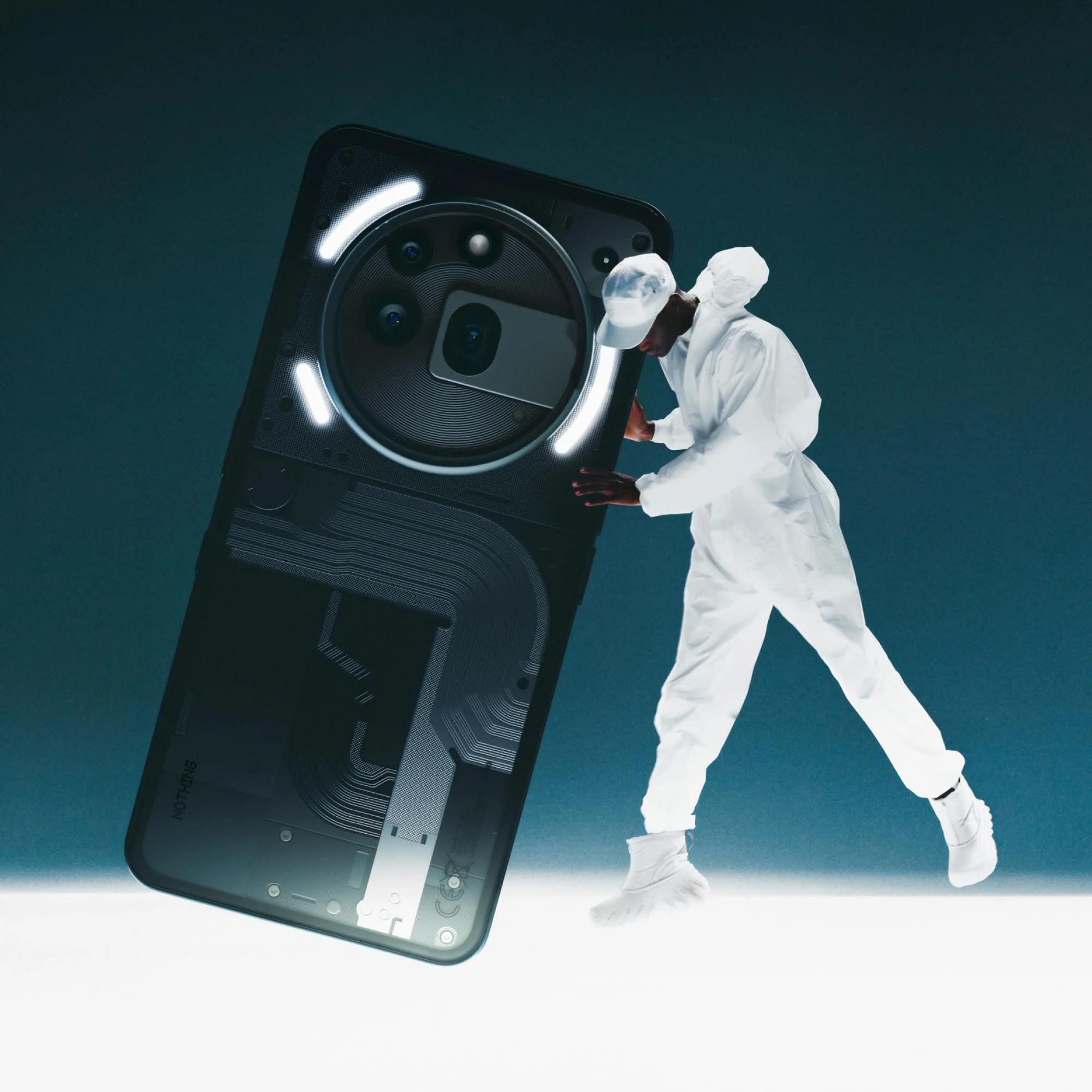 Nothing Phone (3a) Pro 256 GB - Handy mit 50 MP Periskop-Kamera, 50 MP Hauptkamera, 60-facher Ultra-Zoom, Essential Space, 12 GB RAM, Langer Akkulaufzeit und 6,77" FHD+ AMOLED-Display - Grau - Image 2