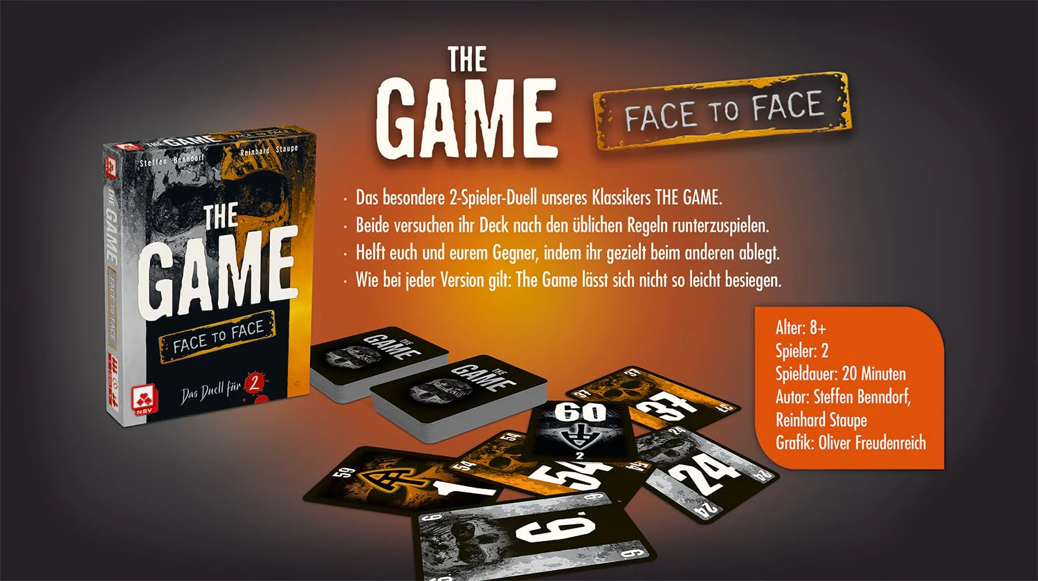 NSV - 4049 - The Game - Face to Face - das Kartenspiel für 2 Personen - Image 5