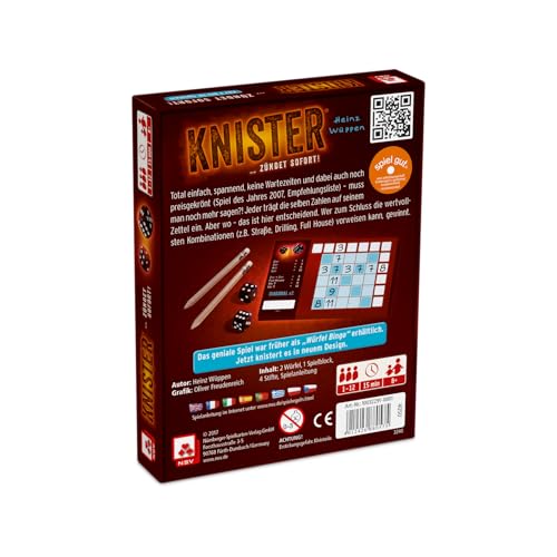NSV - 4050 - KNISTER - Würfelspiel - Image 8