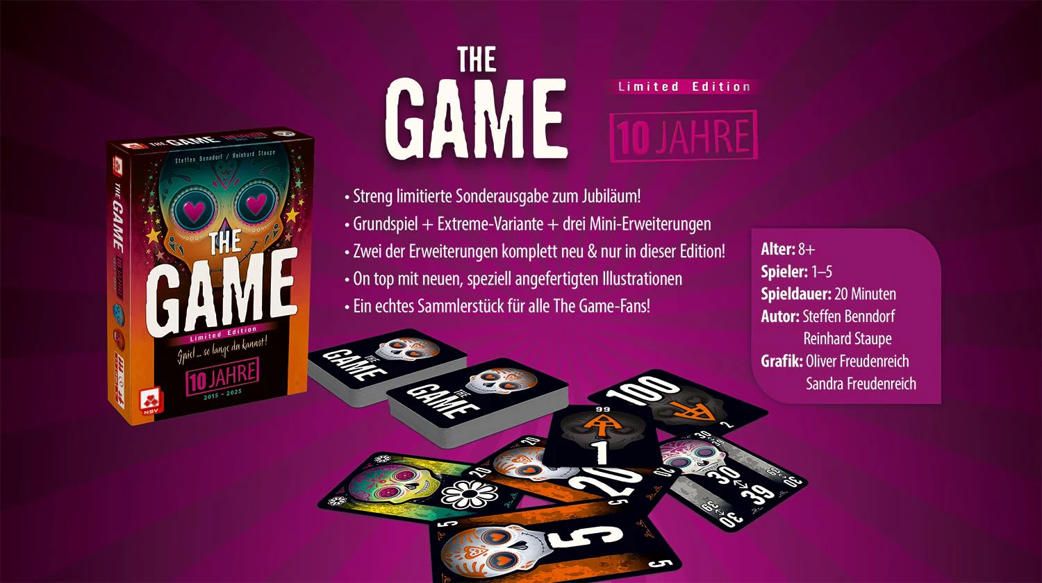NSV - 4153 - The Game - 10 Jahre Jubiläumsedition - Kartenspiel, Yellow - Image 3