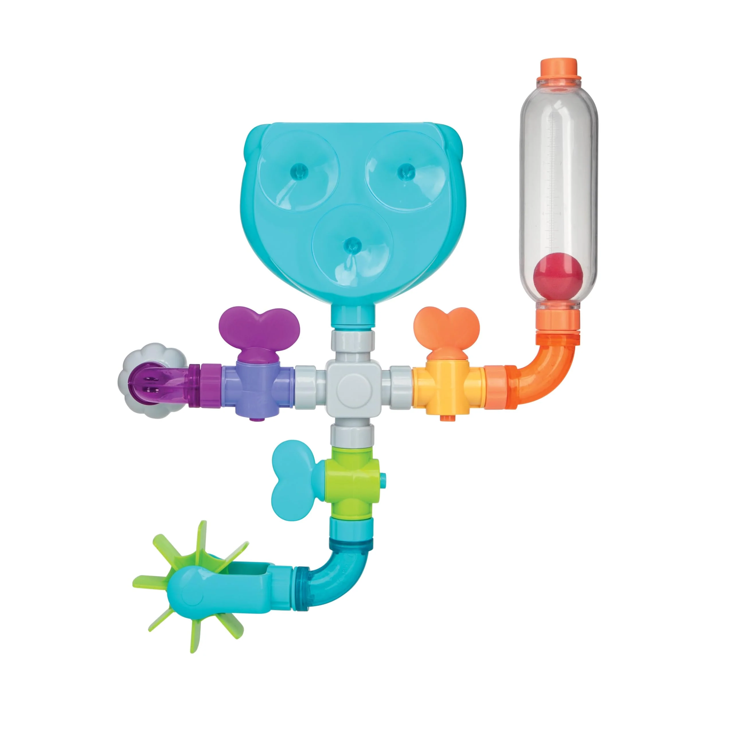 Nuby Wacky Waterworks – Bade-Spielzeug mit Saugnapf | Kognitives Wachstum für Kinder | Interaktives Wasserspielzeug | Spaßig und lehrreich | Ab 3 Jahren - Image 6