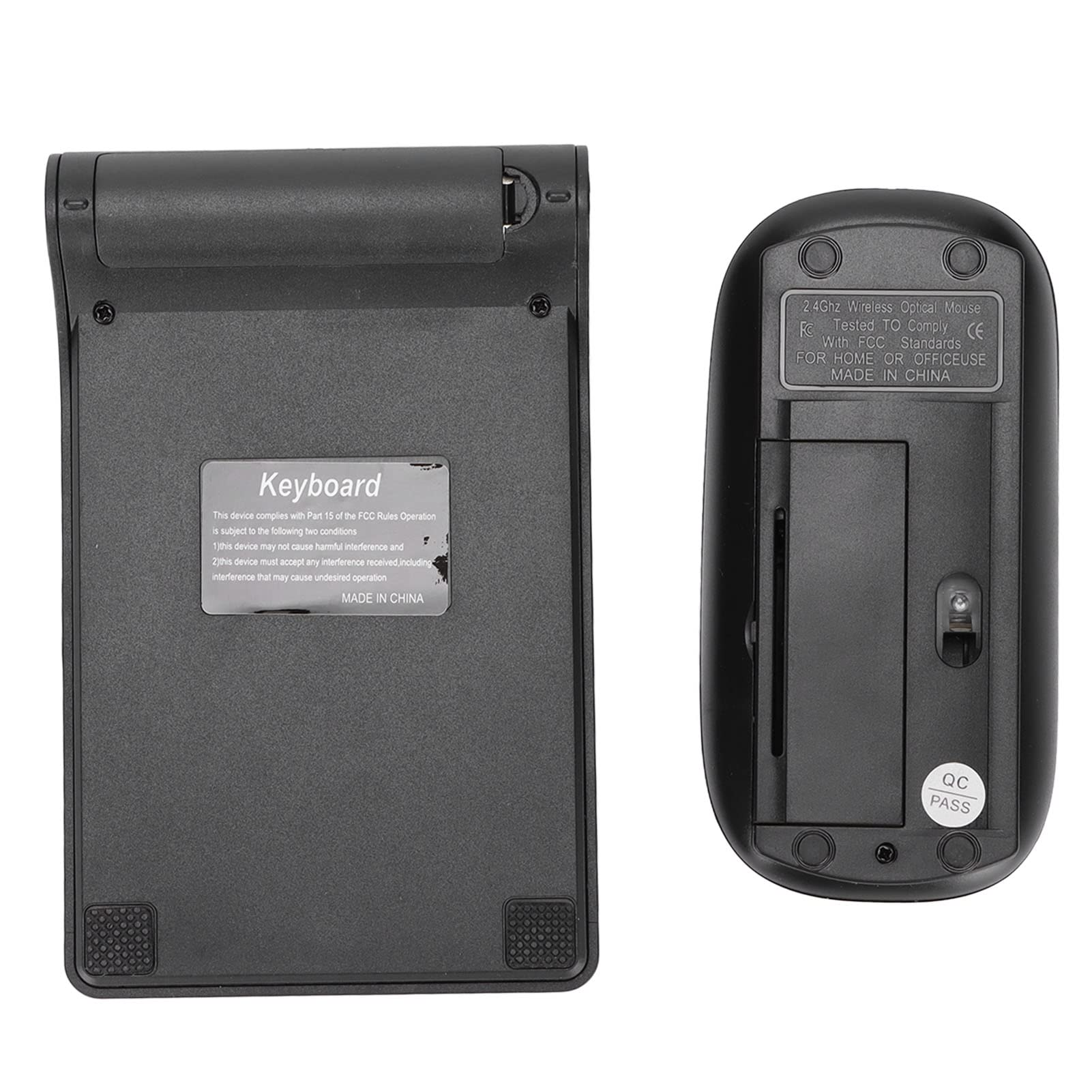 Nummernblock-Maus-Kombination mit 2,4-GHz-Wireless-Technologie, Effizientes Arbeiten für 8, Kleine Größe für Vista, Langlebiges Schwarzes ABS-USB-Tastenfeld mit 18 Tasten - Image 3