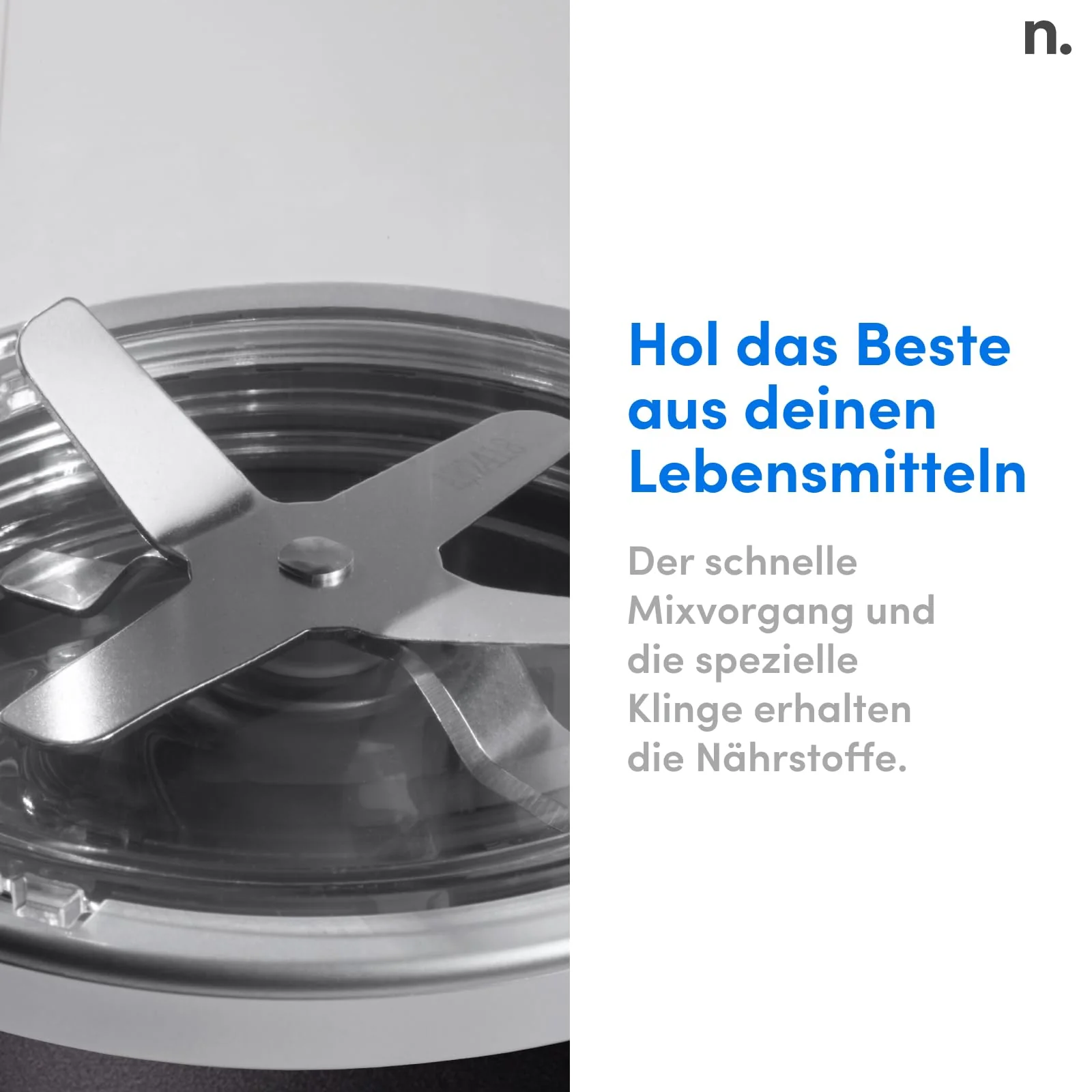 nutribullet Pro, 900 Watt Leistung, Einfach und schnell in der Anwendung, Kompakt, Leicht zu reinigen, Mit 700 ml Becher, Smoothiemixer, Smoothie Maker, Elektrischer Mixer, NB904B, Schwarz - Image 7
