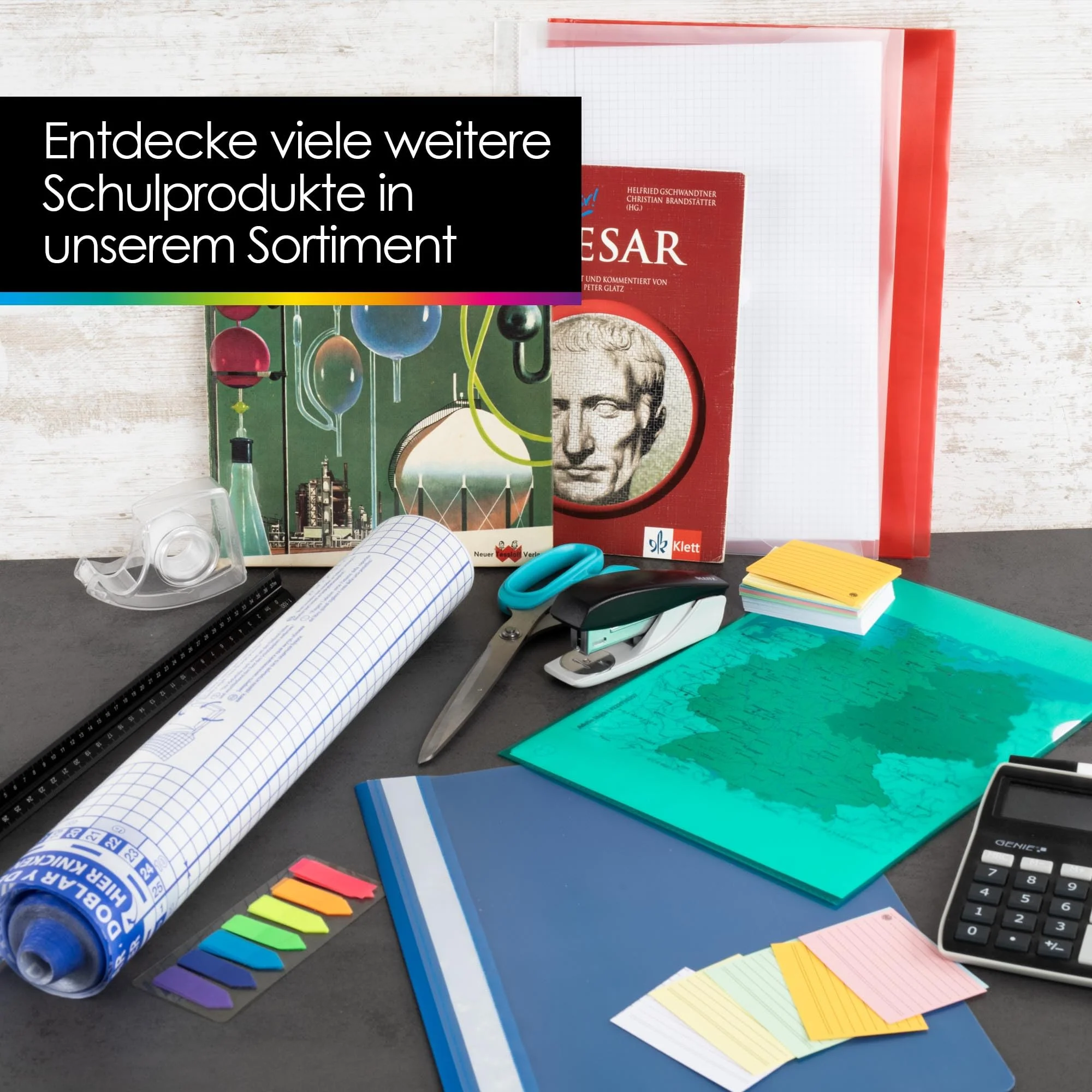 OfficeTree 25x Hefthüllen A4 Bunt - Heftumschläge A4 Bunt - Umschläge Heft - Heftschoner - Heftumschlag - Hefthülle - Umschläge für Schulhefte - Dokumentenecht - Image 2