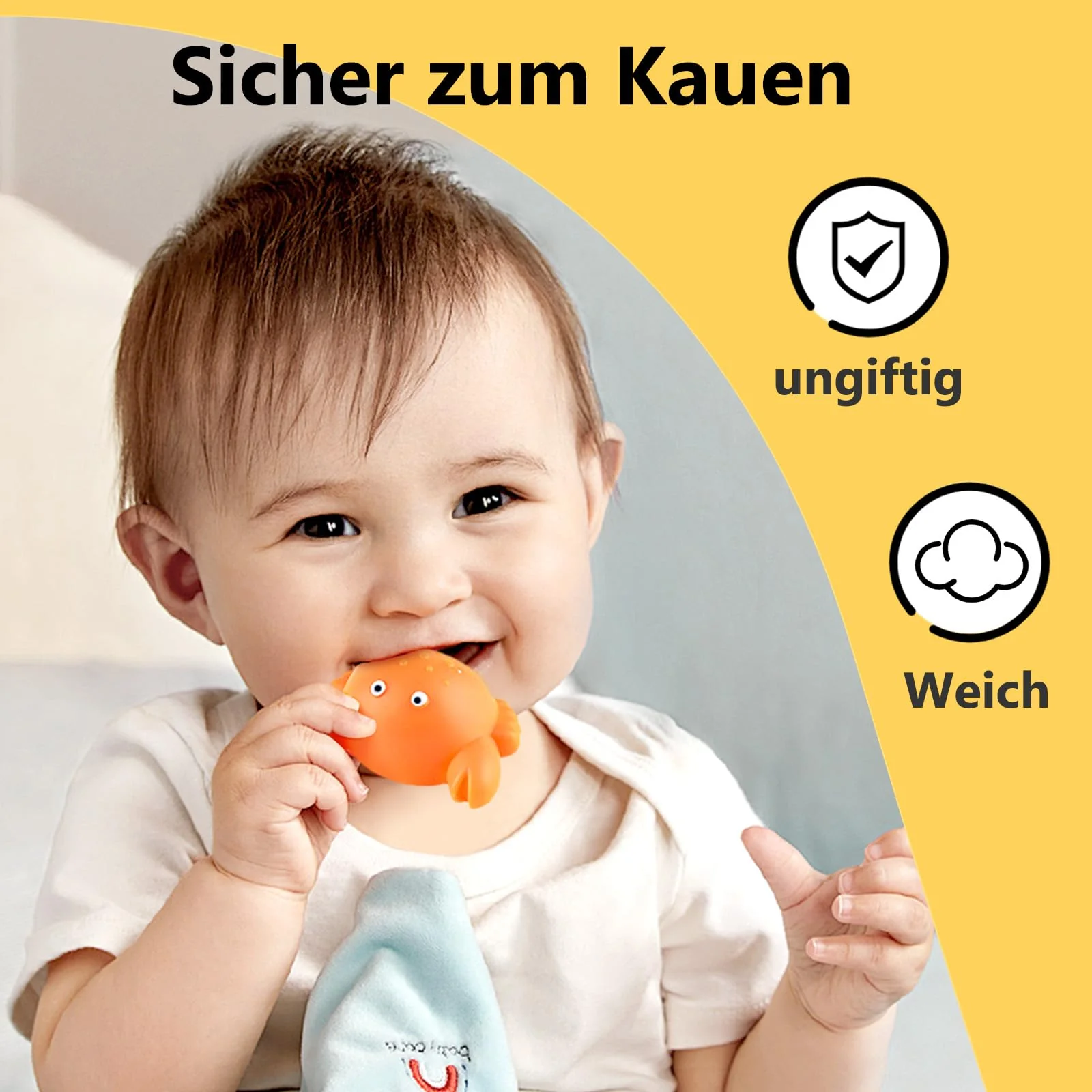 Ohne Loch-Baby Badespielzeug,6 Stück Schimmelfreies Badewannenspielzeug für Baby Kinder Ab 1 2 3 4 Jahr,wasserspielzeug Kinder,Badespielzeug, Badewanne Pool Spielzeug, Badewannenspielzeug für Jungen - Image 4