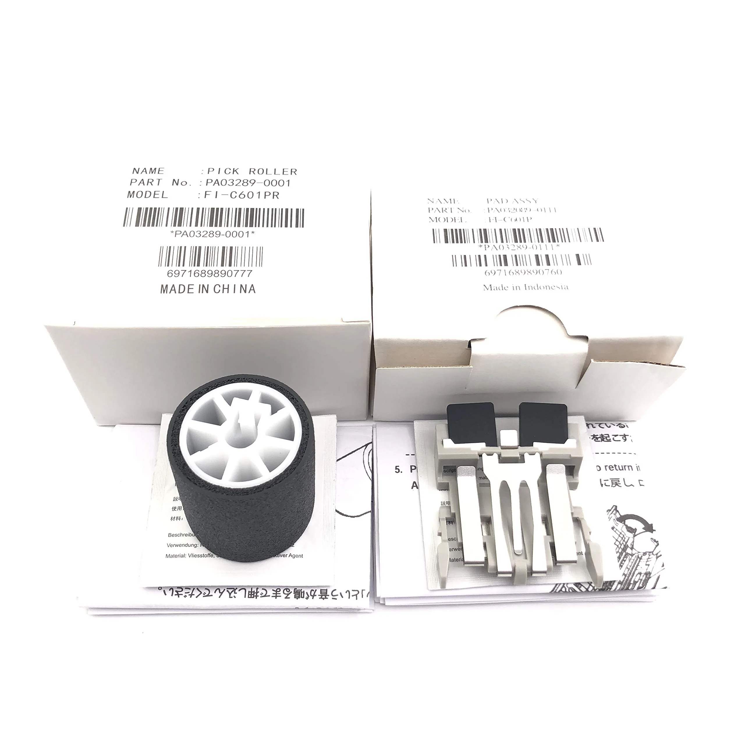 OKLI 1SET PA03289-0001 PA03289-0111 Pickup Roller Separation Pad Montage für Fujitsu fi-6010N fi-6000NS fi-5120C fi-5220C fi-4120C2 fi-4220C2 fi-4120C fi-4220C - Image 3