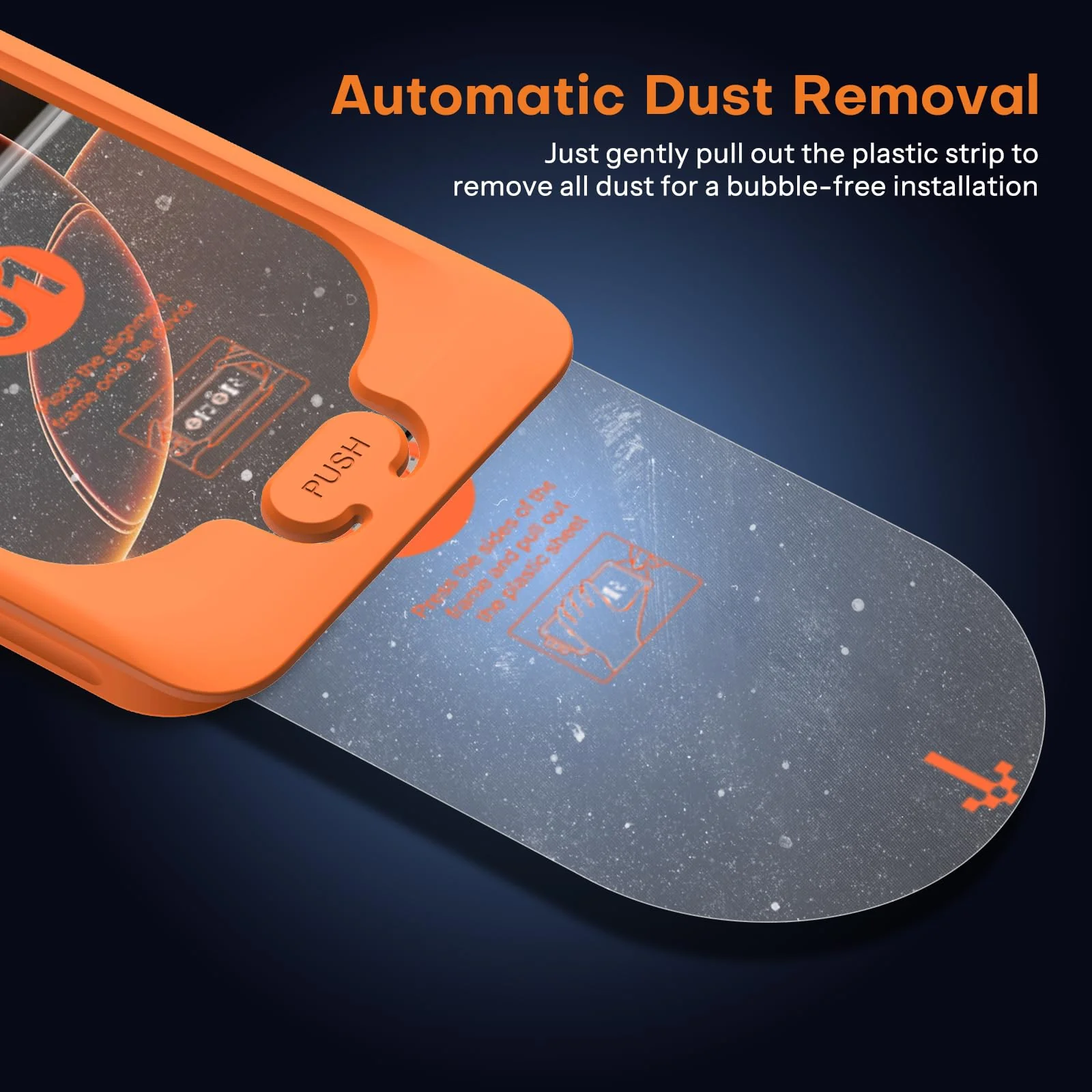 OMOTON für iPhone 16 Pro Max für Panzerglas, Full Screen Auto-Installation, kompatibel mit iPhone 16 Pro Max Kameraschutz, Präzise Ausrichtung, Bläschenfrei, 9H Härte Folie, 2+2 Stück - Image 5