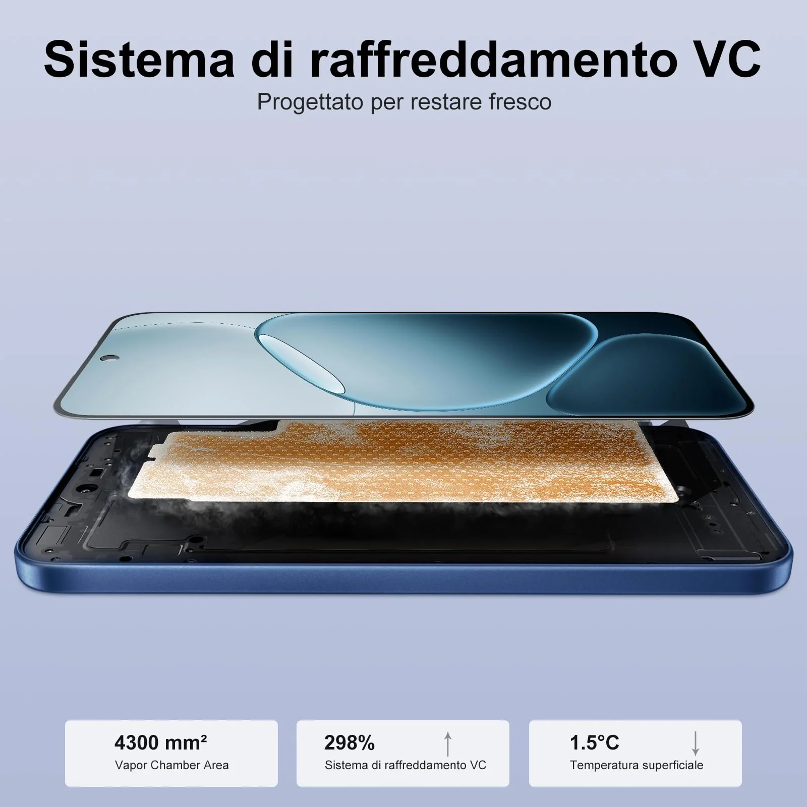 OPPO A6 Pro 5G 8+256GB AI Smartphone, Handy Android Ohne Vertrag, Batterie 6500mAh, 80W SUPERVOOC, Dimensity 6300 5G, Bildschirm 120Hz 6,57" AMOLED, IP69, AI-Kamera 50+2MP, NFC, Dual SIM, Blau - Image 8