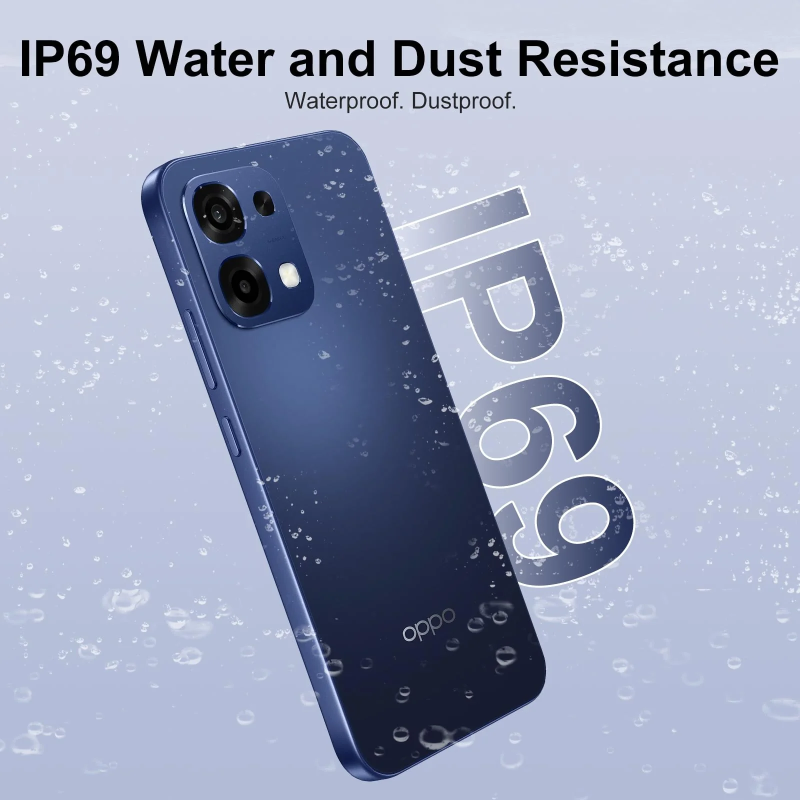 OPPO A6 Pro 5G 8+256GB AI Smartphone, Handy Android Ohne Vertrag, Batterie 6500mAh, 80W SUPERVOOC, Dimensity 6300 5G, Bildschirm 120Hz 6,57" AMOLED, IP69, AI-Kamera 50+2MP, NFC, Dual SIM, Blau - Image 9