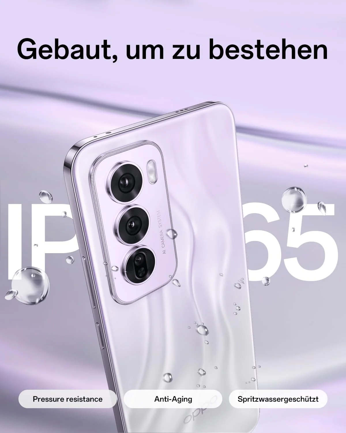 OPPO Reno12 Pro 5G 12+512GB, AI Smartphone Android, Handy, SUPERVOOC 80W, 5000mAh Akku, Schnellladefunktion, Doppelte 50MP AI Kamera, 120Hz 6,7" AMOLED, Dimensity 7300, NFC, Silber - Image 5