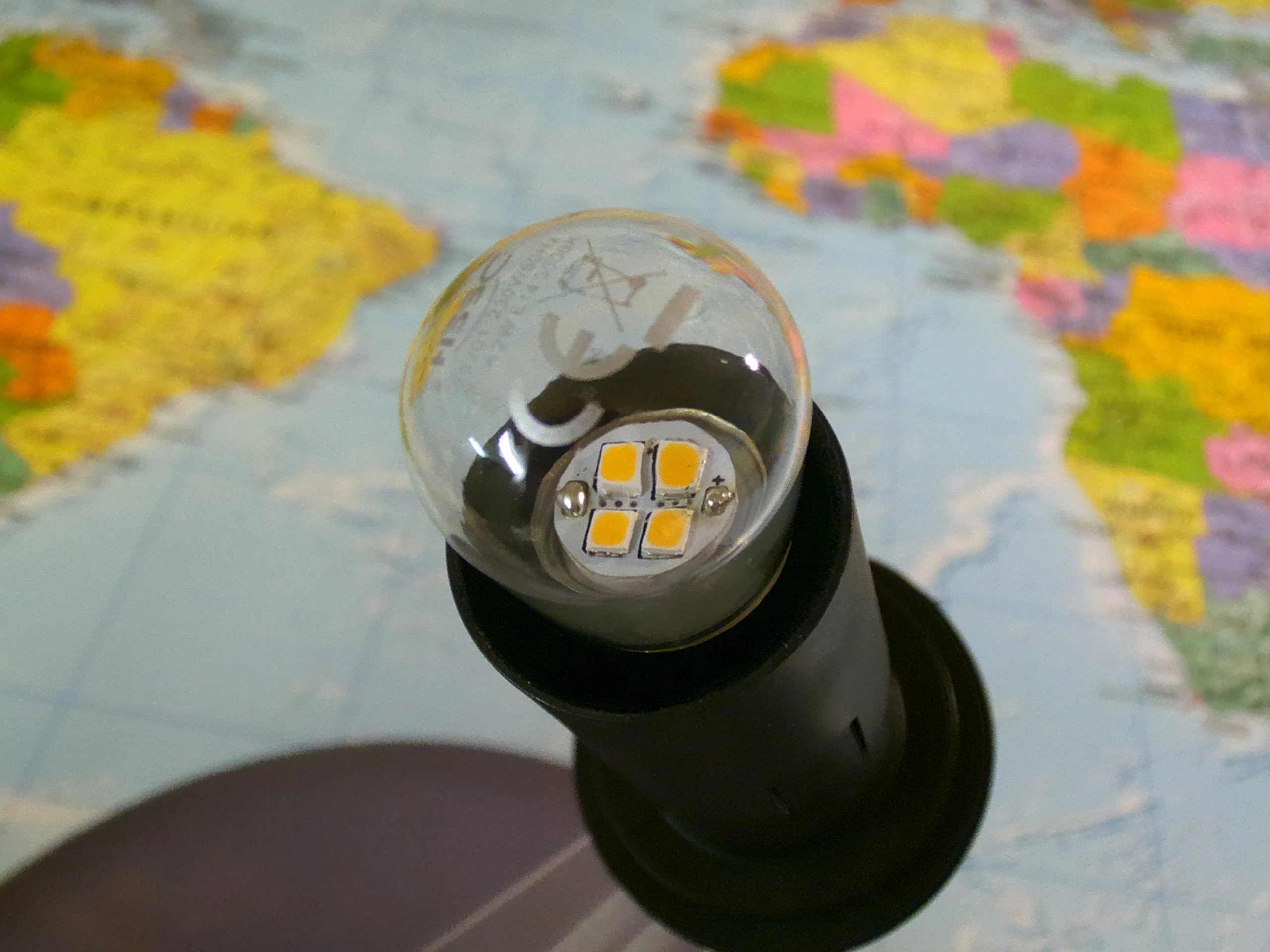 ORBIT GLOBES & MAPS Schülerglobus Doppelbild Leuchtglobus 30cm deutsch mit LED Beleuchtung, Aktuelles Kartenbild von 2025 - Image 2