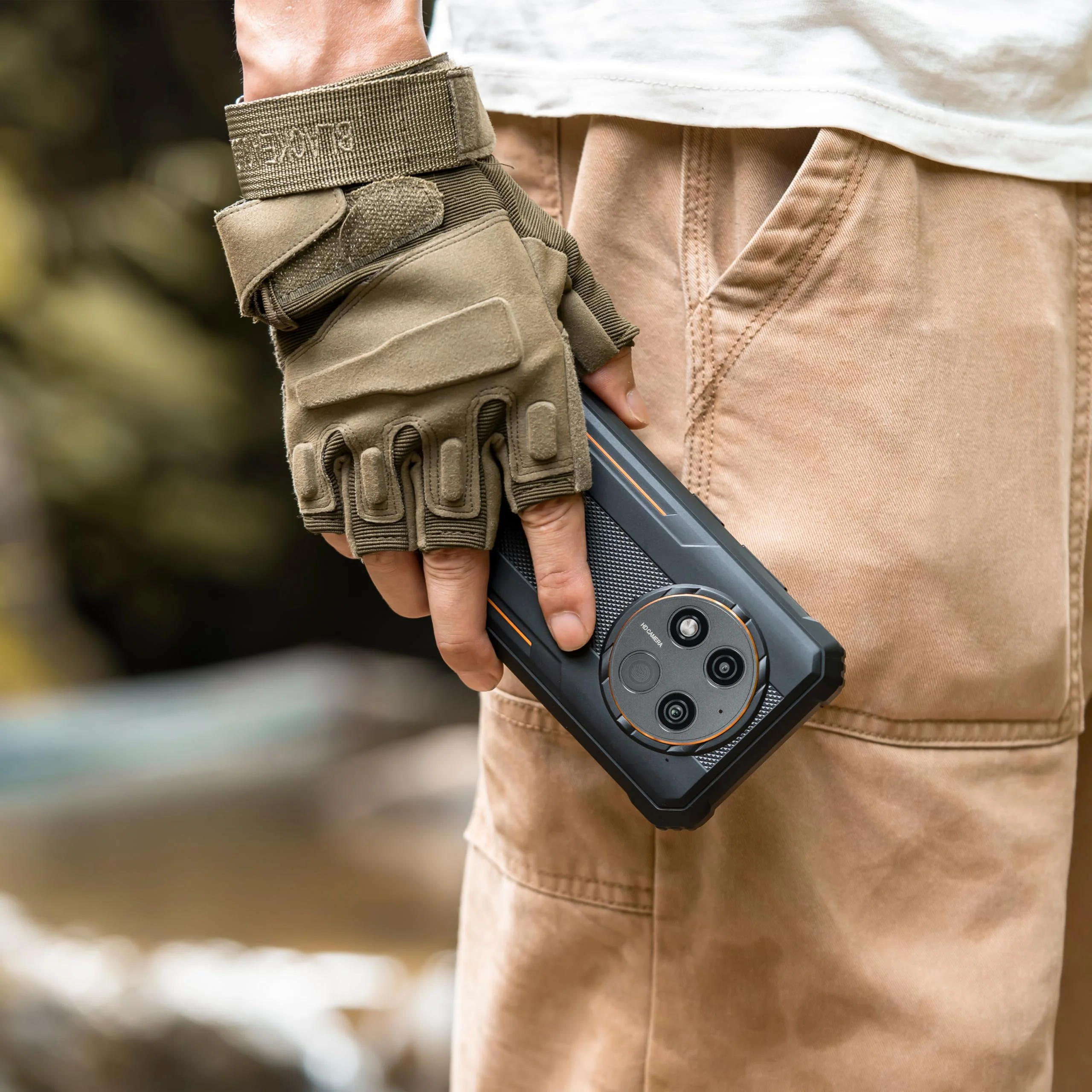 OUKITEL G1 Outdoor Handy Android 14-10600mAh 24GB+256GB Outdoor Smartphone Ohne Vertrag 6,52 Zoll 48MP+5MP Kamera baustellenhandy Dual SIM IP68/NFC/OTG/GPS/Face ID - Image 6