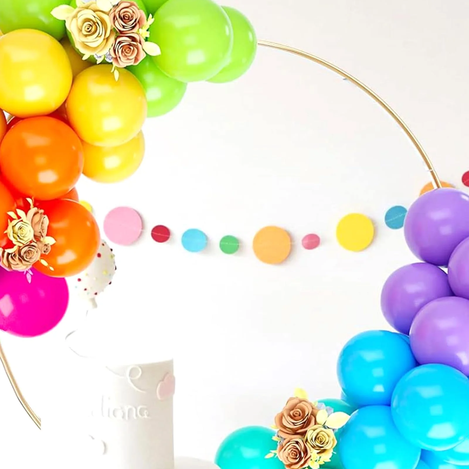 Ovanda 20 Stück 10 Zoll Luftballons Bunt,Regenbogen Party Ballons,Ballons Tropische,Sommer Hawaii Partyballon,Latex Helium Ballon,Ballon Girlande Bogen,Sommer Flamingo Deko,Kinder Geburtstag,Babyparty - Image 4