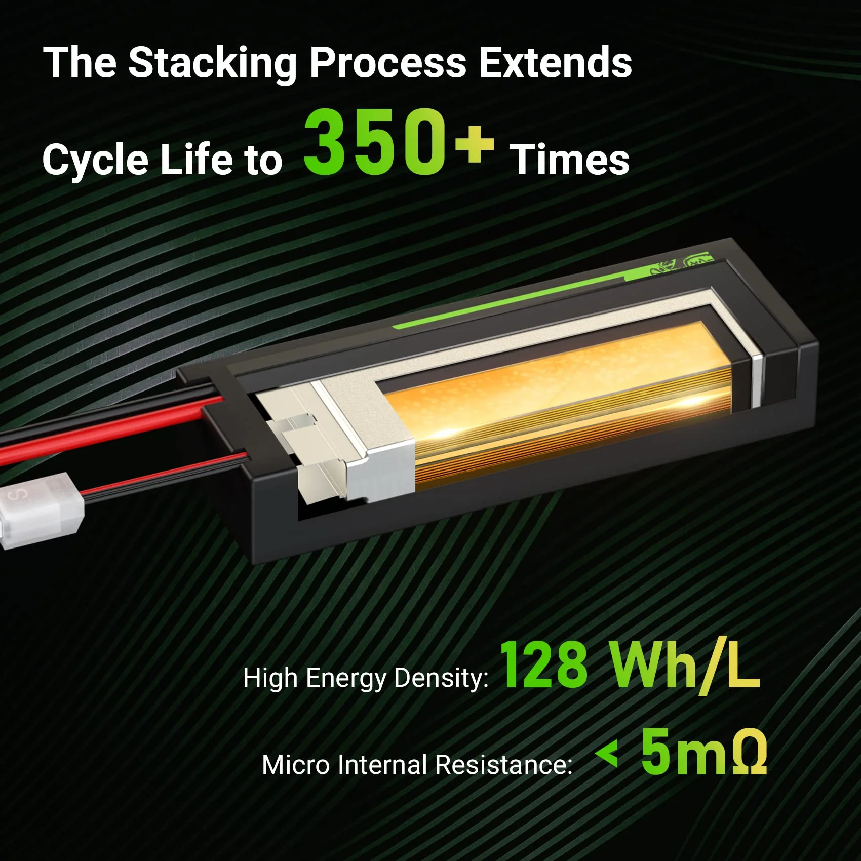 OVONIC 2s Lipo Akku 7,4V 6200mAh 50C mit T Stecker Hardcase Lipo Batterie Zellen für RC Auto Evader Truck Truggy BX Quadcopter Hubschrauber LKW Boot Flugzeug (2 Stück) - Image 4