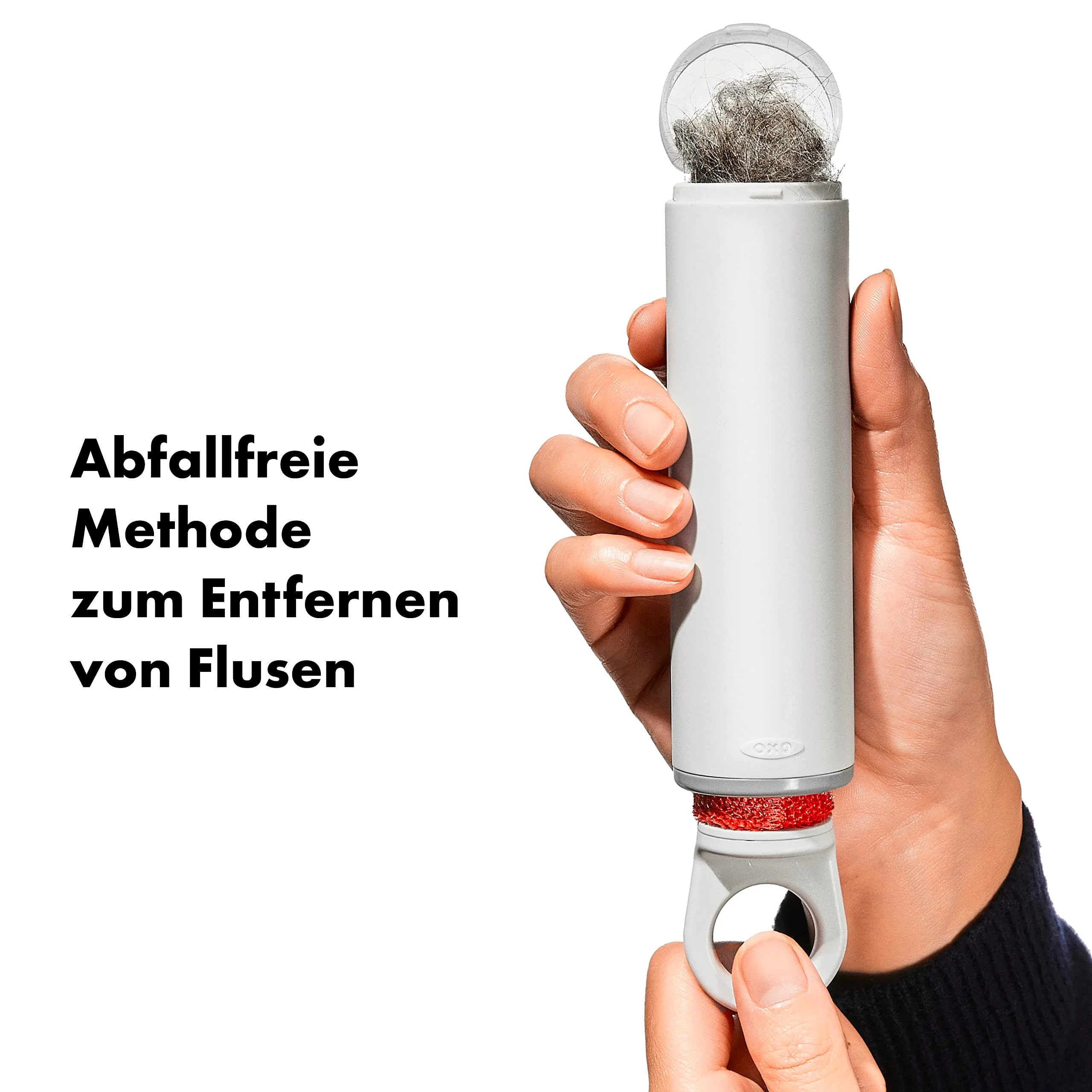OXO Good Grips Wiederverwendbare Flusenbürste, Grau - Image 2