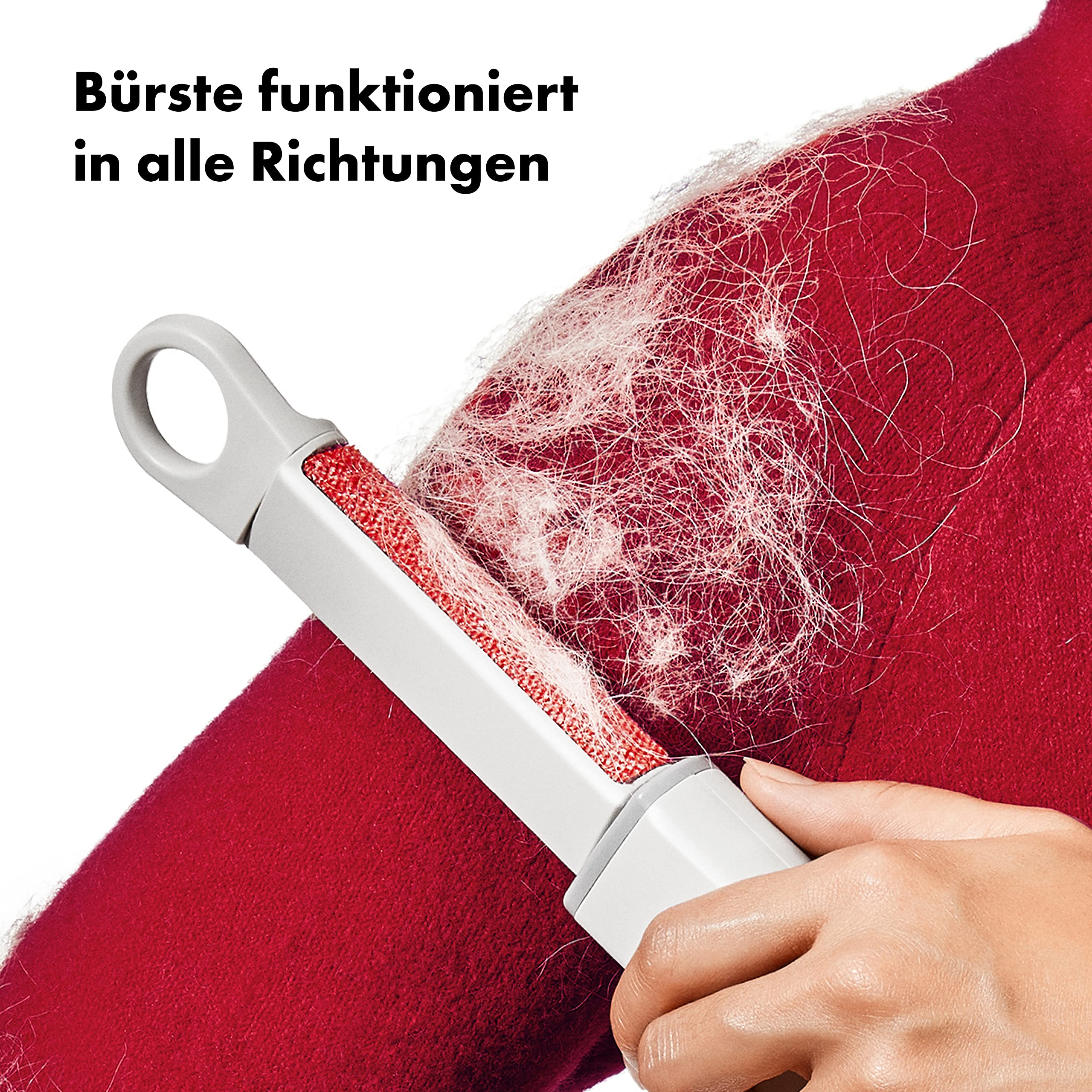 OXO Good Grips Wiederverwendbare Flusenbürste, Grau - Image 8