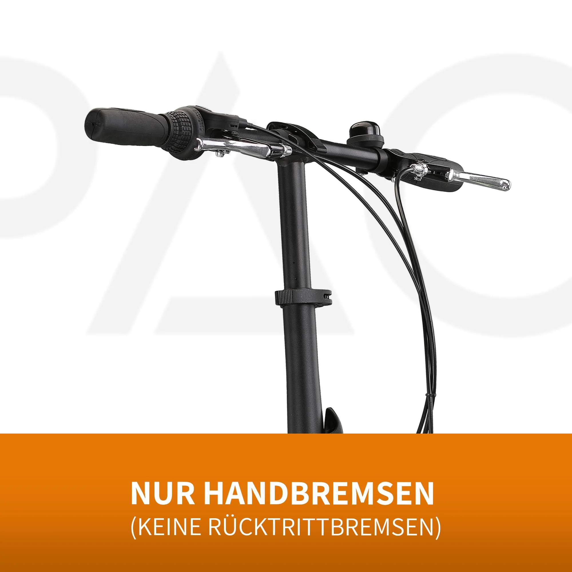 PACTO Four - Hollandrad Hochwertiges Klappfahrrad 27cm Aluminiumrahmen Bike 20 Zoll Aluminiumräder Bicycle, 6 Speed Shimano Gänge Faltrad Klapprad Fahrrad Klappfahrrad Für Erwachsen - Image 5