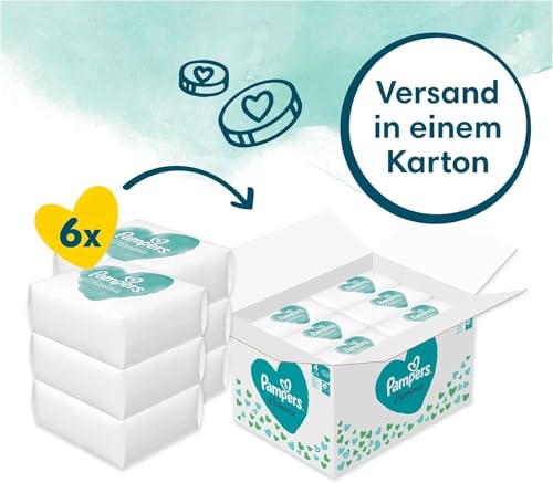 Pampers Baby Windeln Größe 4 (9-14 kg) Harmonie, MONATSBOX, Sanfter Hautschutz Und Pflanzenbasierte Inhaltsstoffe, 174 Stück - Image 10