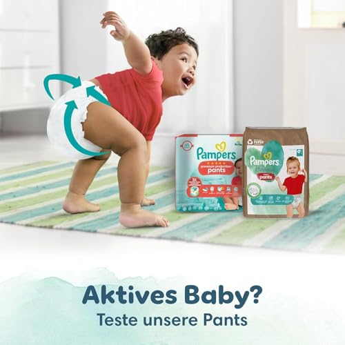 Pampers Baby Windeln Größe 4 (9-14 kg) Harmonie, MONATSBOX, Sanfter Hautschutz Und Pflanzenbasierte Inhaltsstoffe, 174 Stück - Image 4