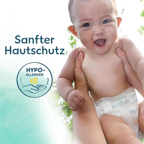 Pampers Baby Windeln Größe 4 (9-14 kg) Harmonie, MONATSBOX, Sanfter Hautschutz Und Pflanzenbasierte Inhaltsstoffe, 174 Stück - Image 9